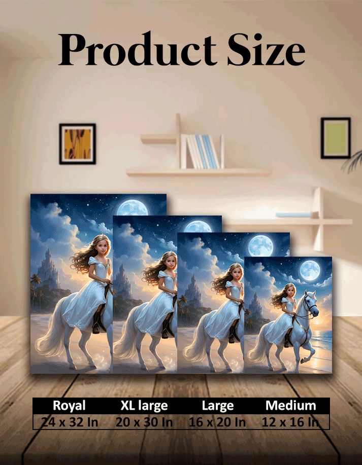 Personalized Princess On The Horse