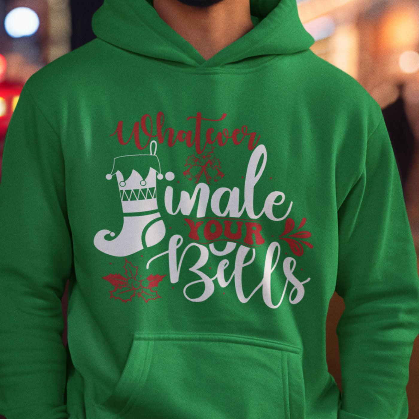 Whatever Jingles Your Bells | Funny Christmas | Unisex Hoodie
