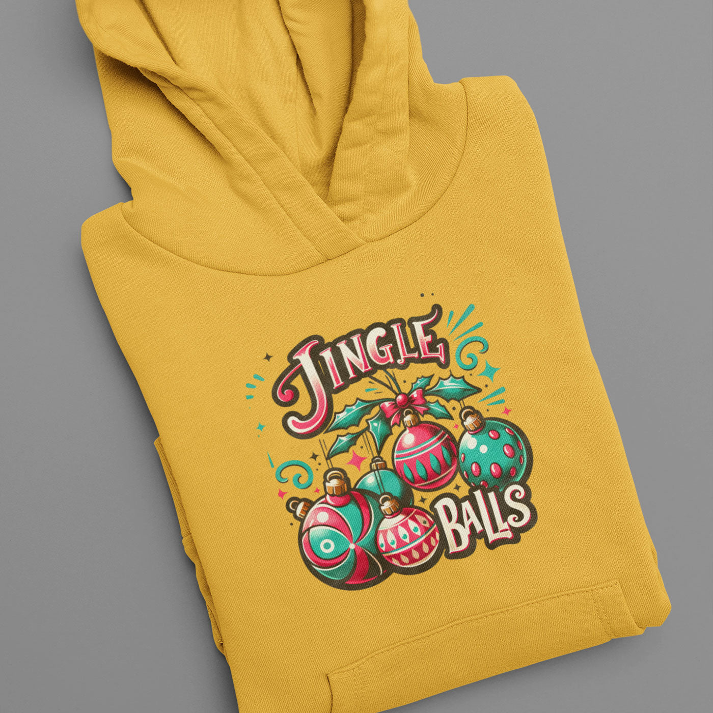 Jingle Balls | Fun and Festive Christmas | Unisex Hoodie