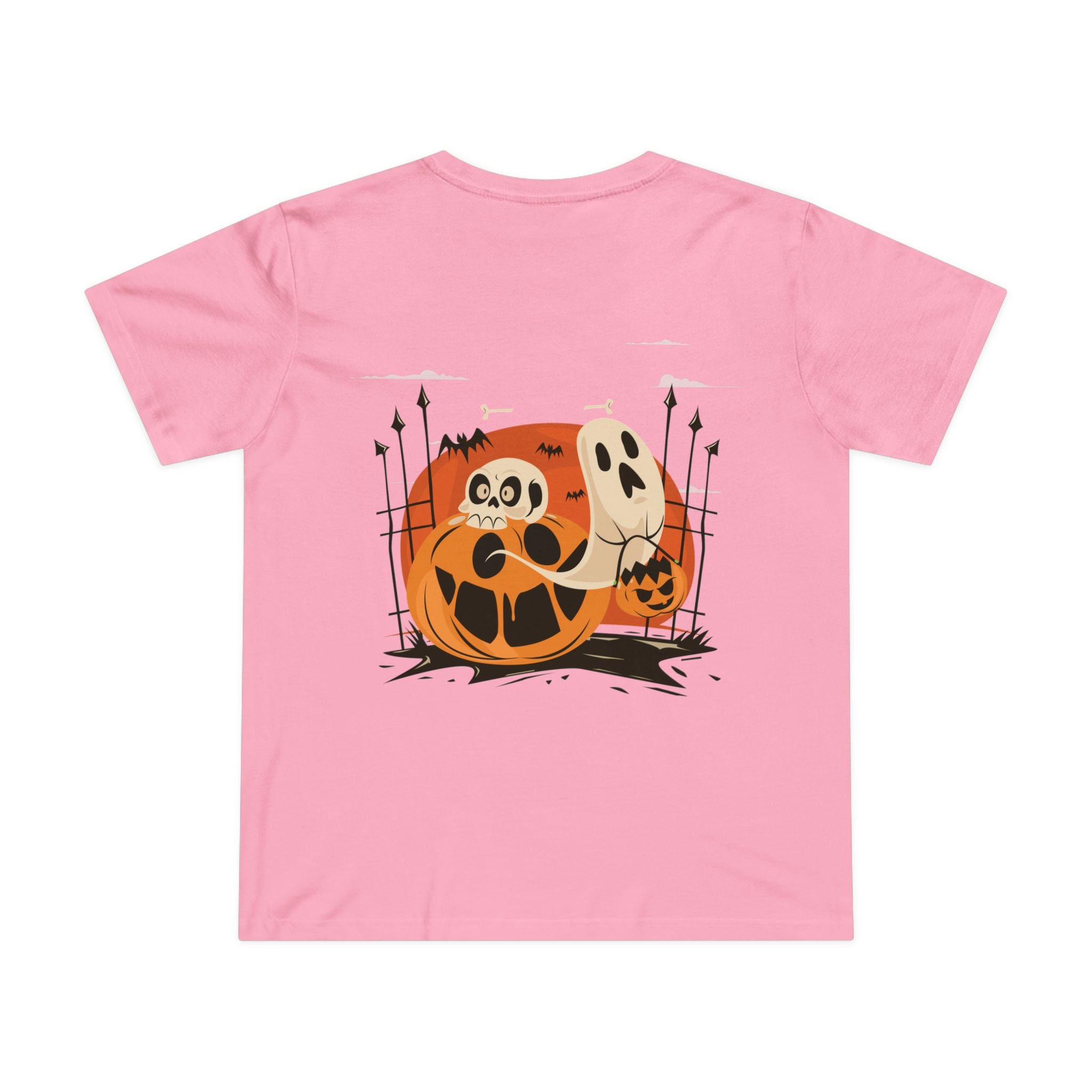 Halloween with Pumpkins | Women’s Maple Tee