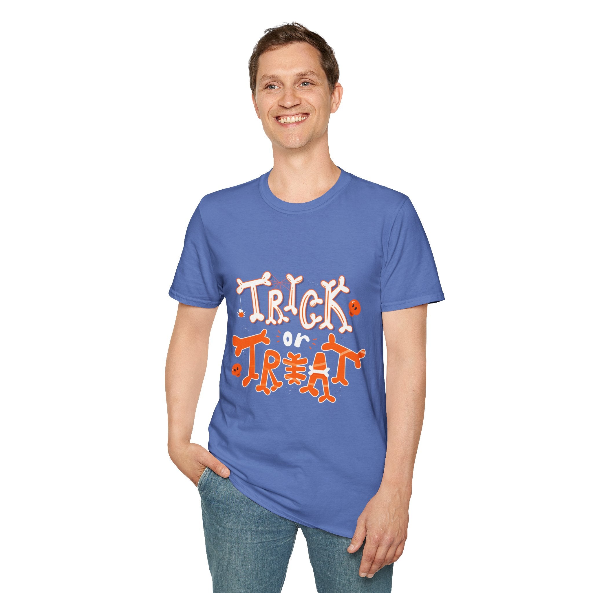 Halloween Trick or Treat  | Unisex Softstyle T-Shirt