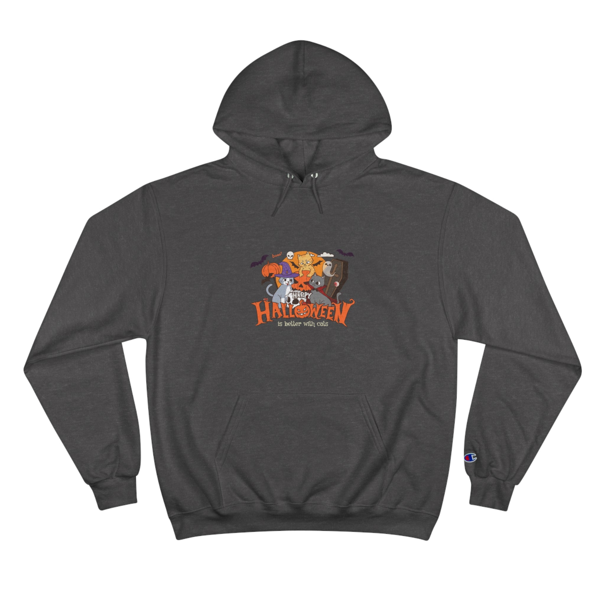 Halloween is Better with Cats | Champion Hoodie