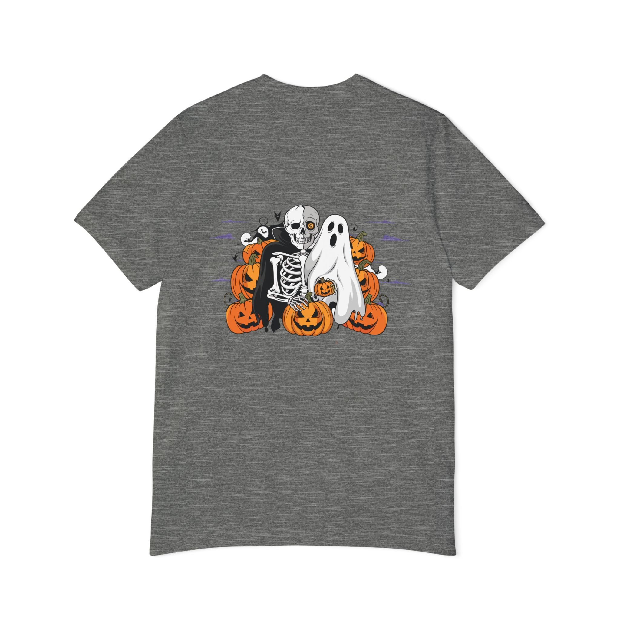Halloween with Bats | USA-Made Unisex Short-Sleeve Jersey T-Shirt