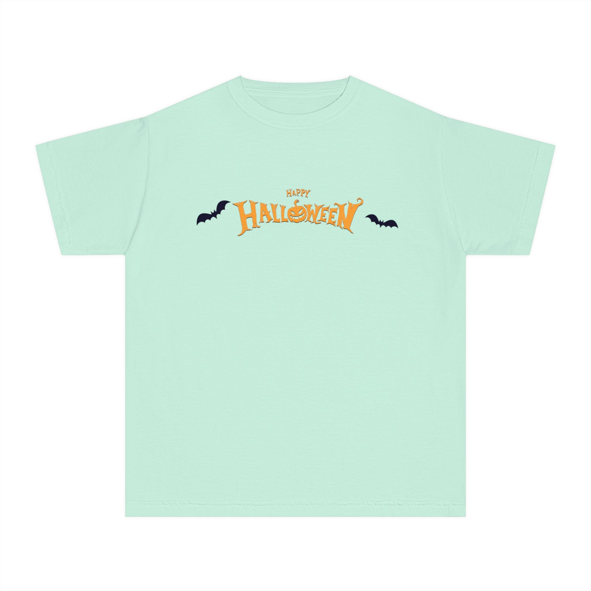 Halloween with Bats | Youth Midweight Tee