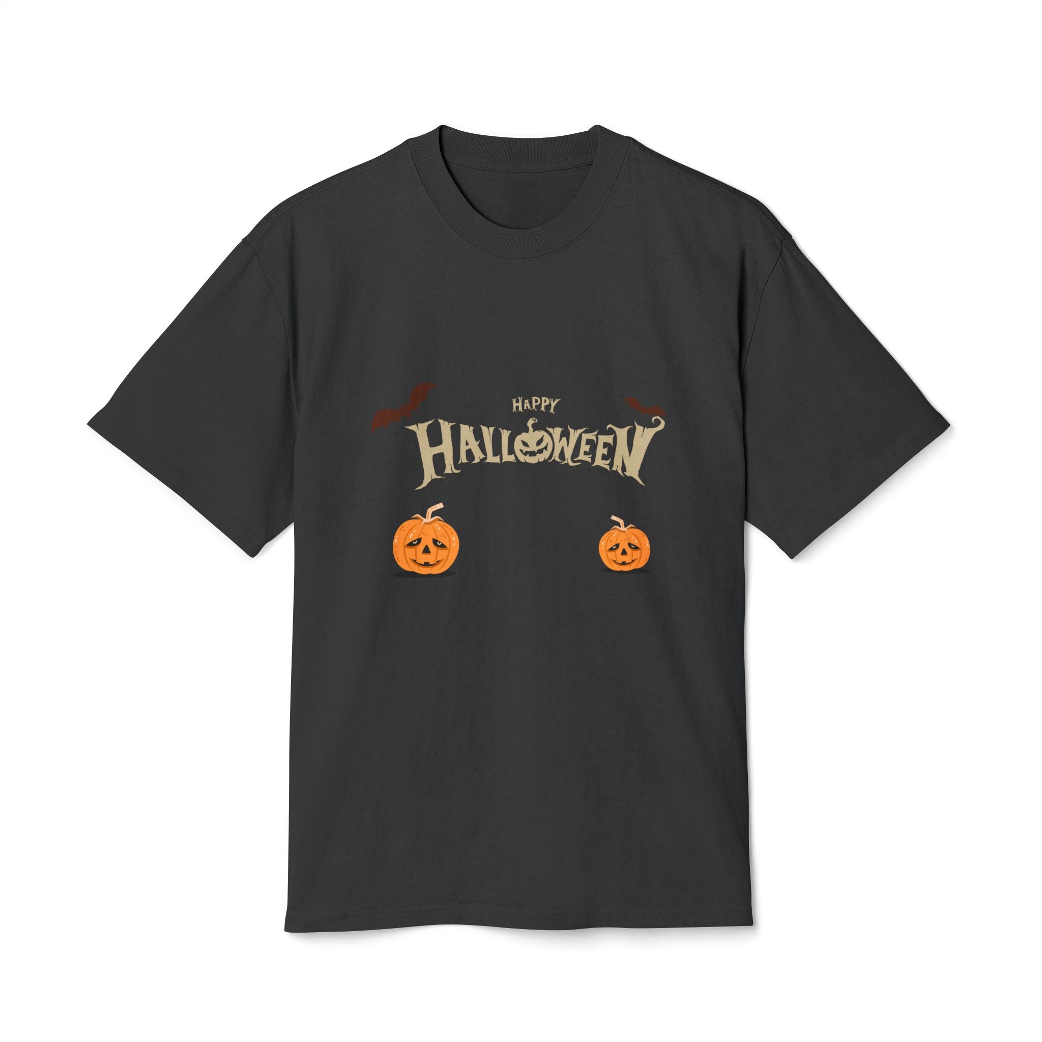 Halloween with Pumpkins | Unisex Heavy Faded Tee