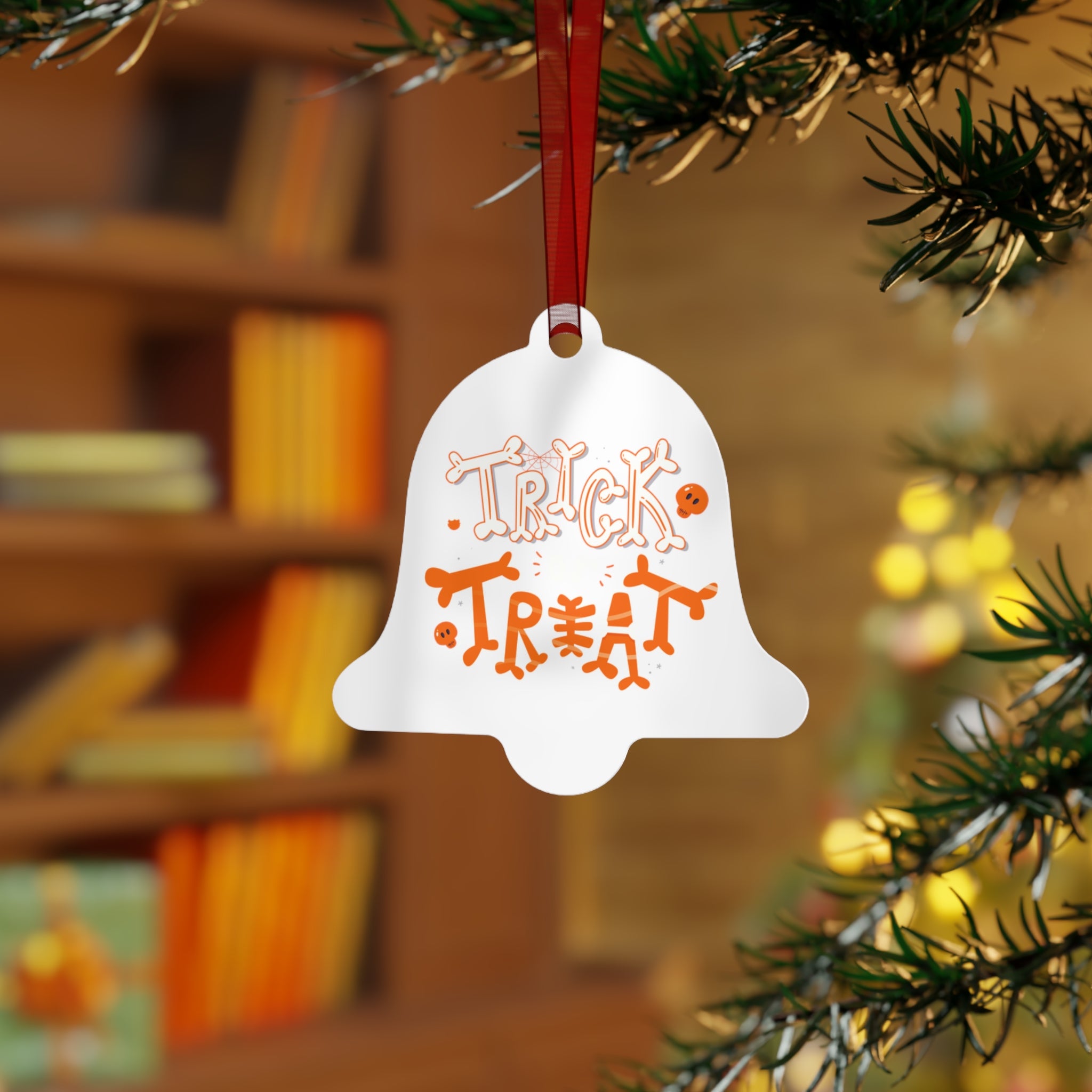 Halloween Trick or Treat | Metal Ornaments