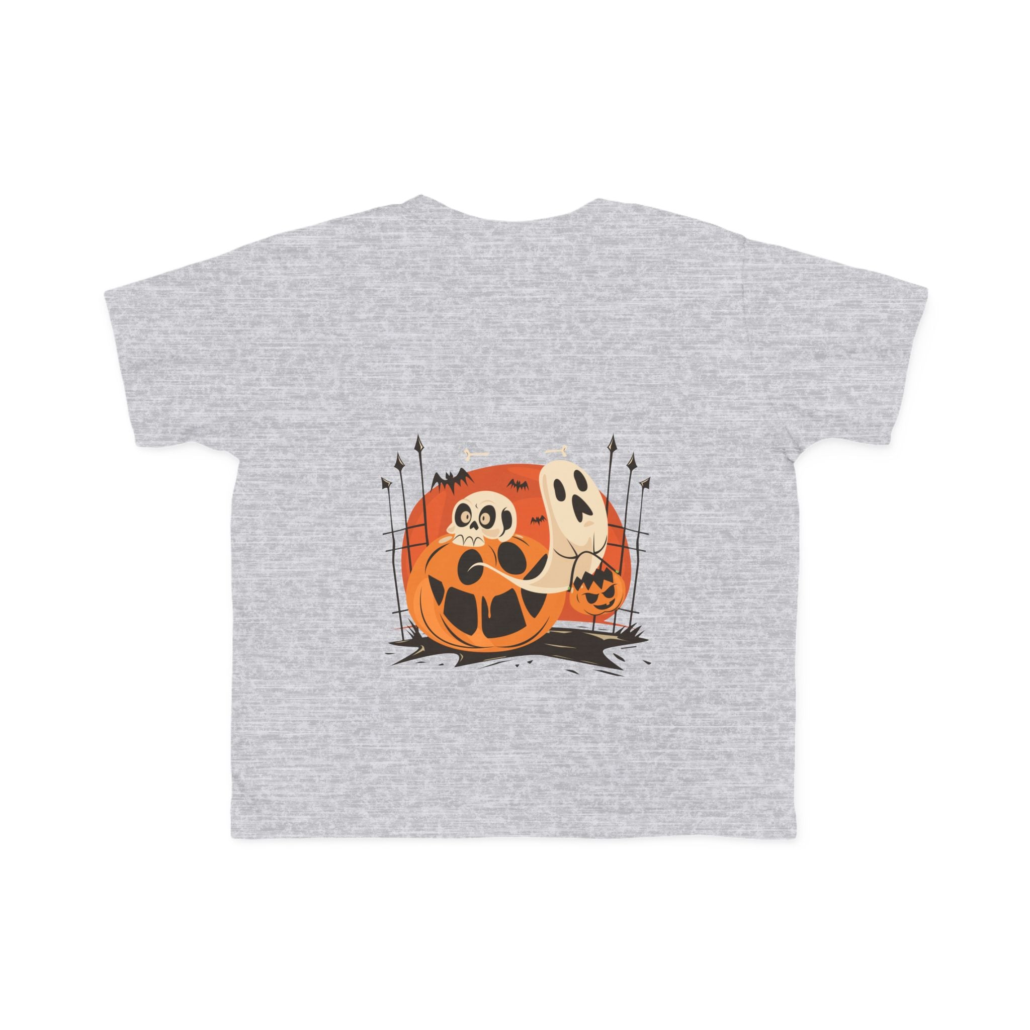 Halloween with Pumpkins | Toddler's Fine Jersey Tee