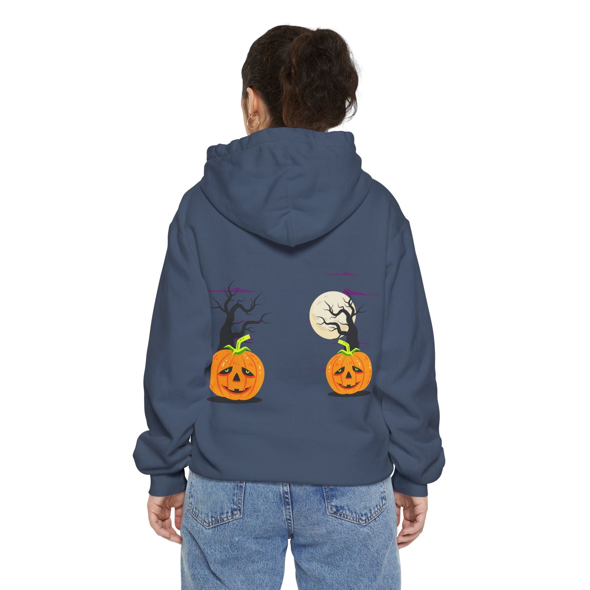 Halloween is Better with Cats | Unisex Garment-Dyed Hoodie