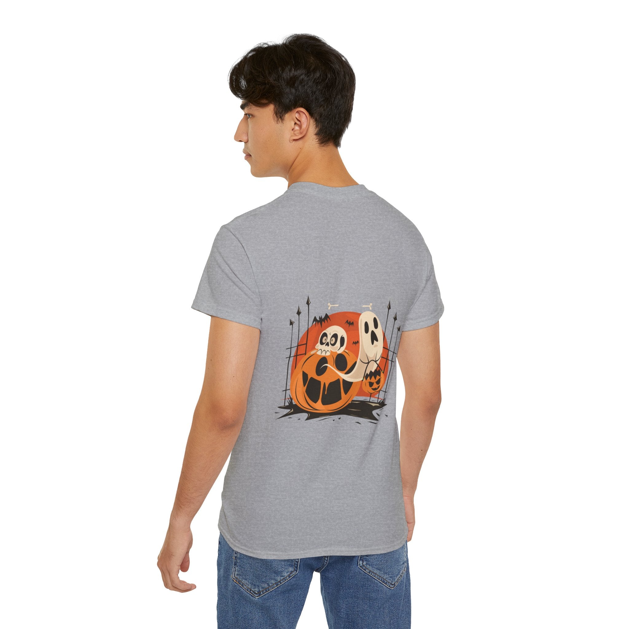 Halloween with Pumpkins | Unisex Ultra Cotton Tee