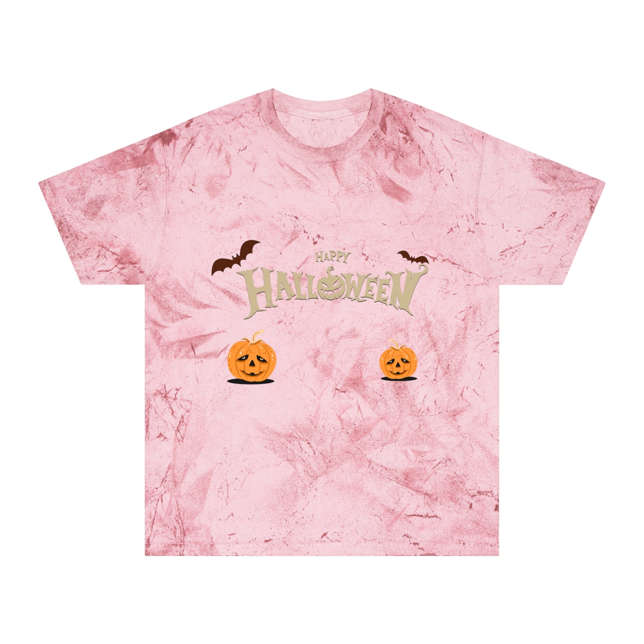 Halloween with Pumpkins | Unisex Color Blast T-Shirt