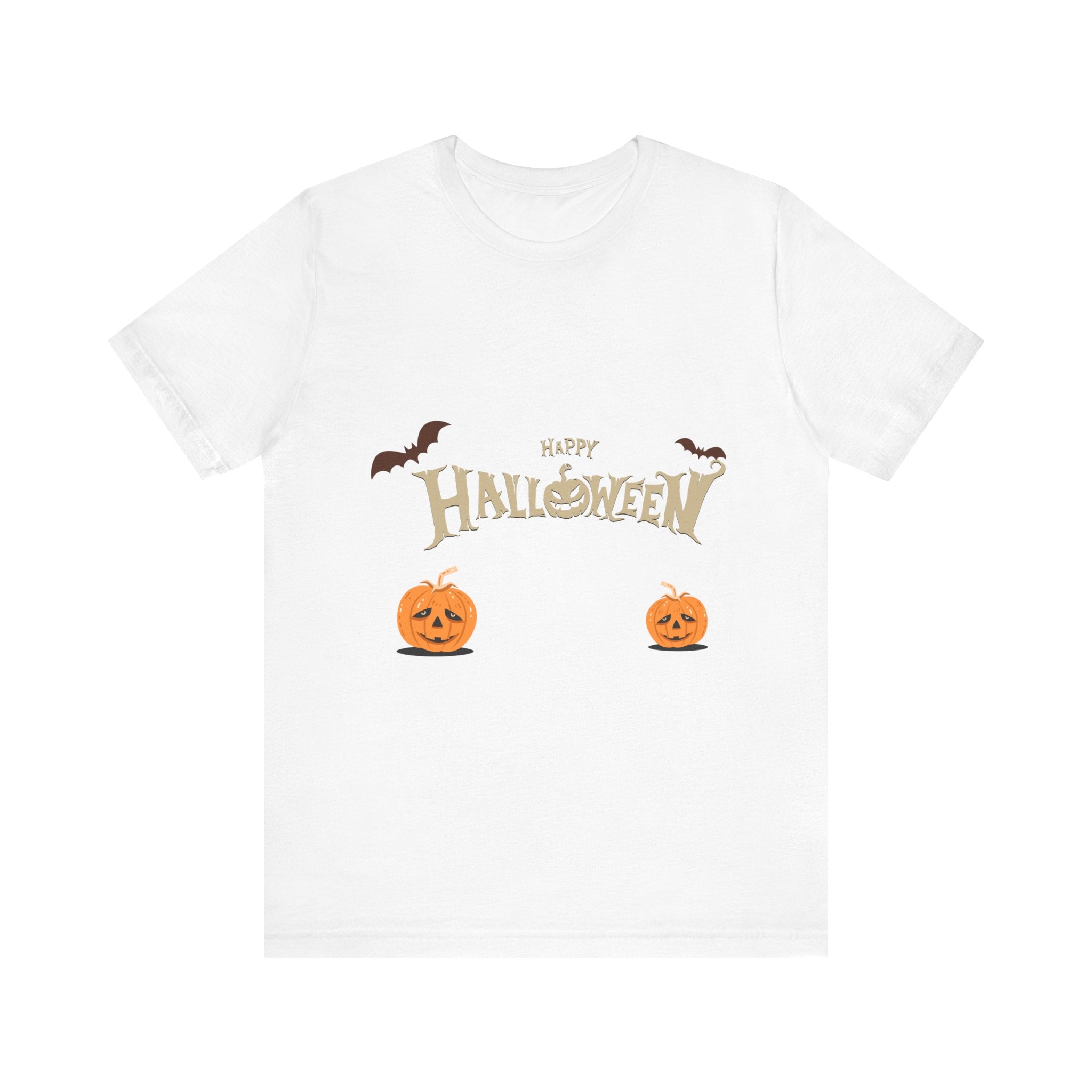 Halloween with Pumpkins | Unisex Jersey Short Sleeve Tee