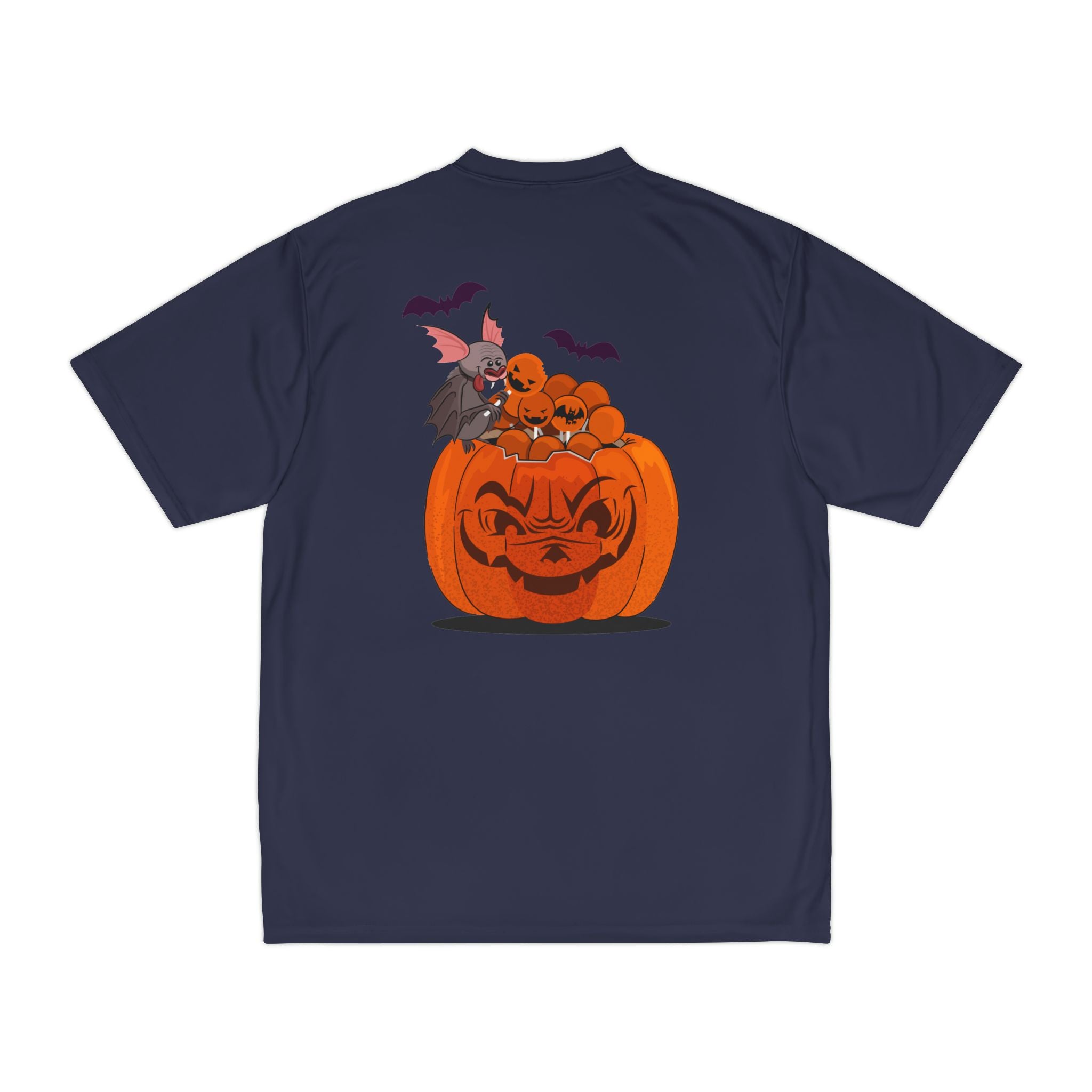 Halloween with Pumpkins | Men's Performance T-Shirt
