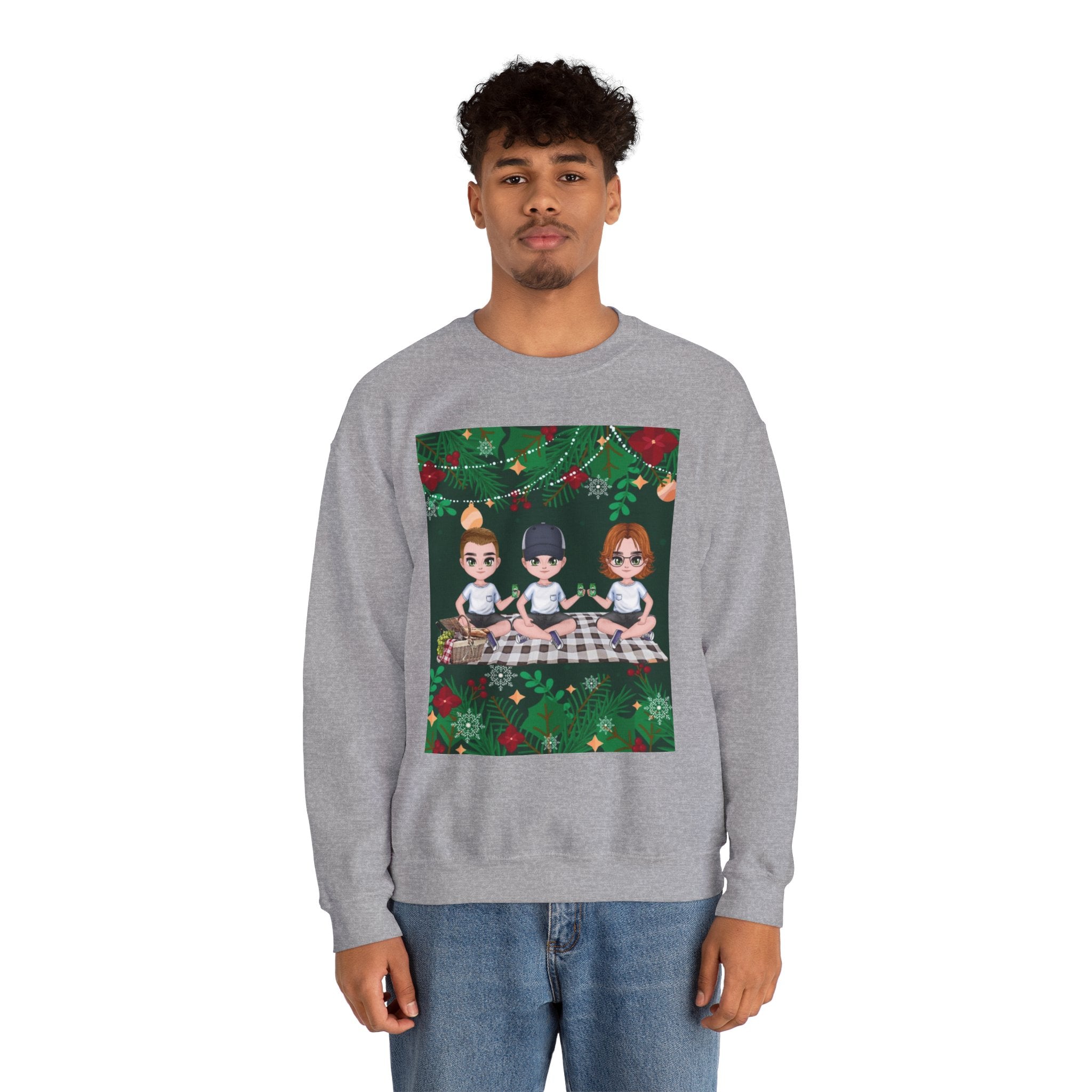 Christmas Party Unisex Heavy Blend™ Crewneck Sweatshirt