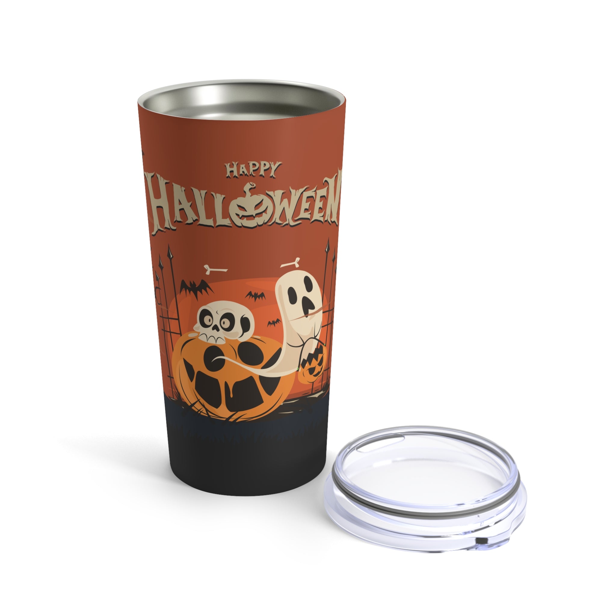 Happy Halloween with Pumpkin | Tumbler