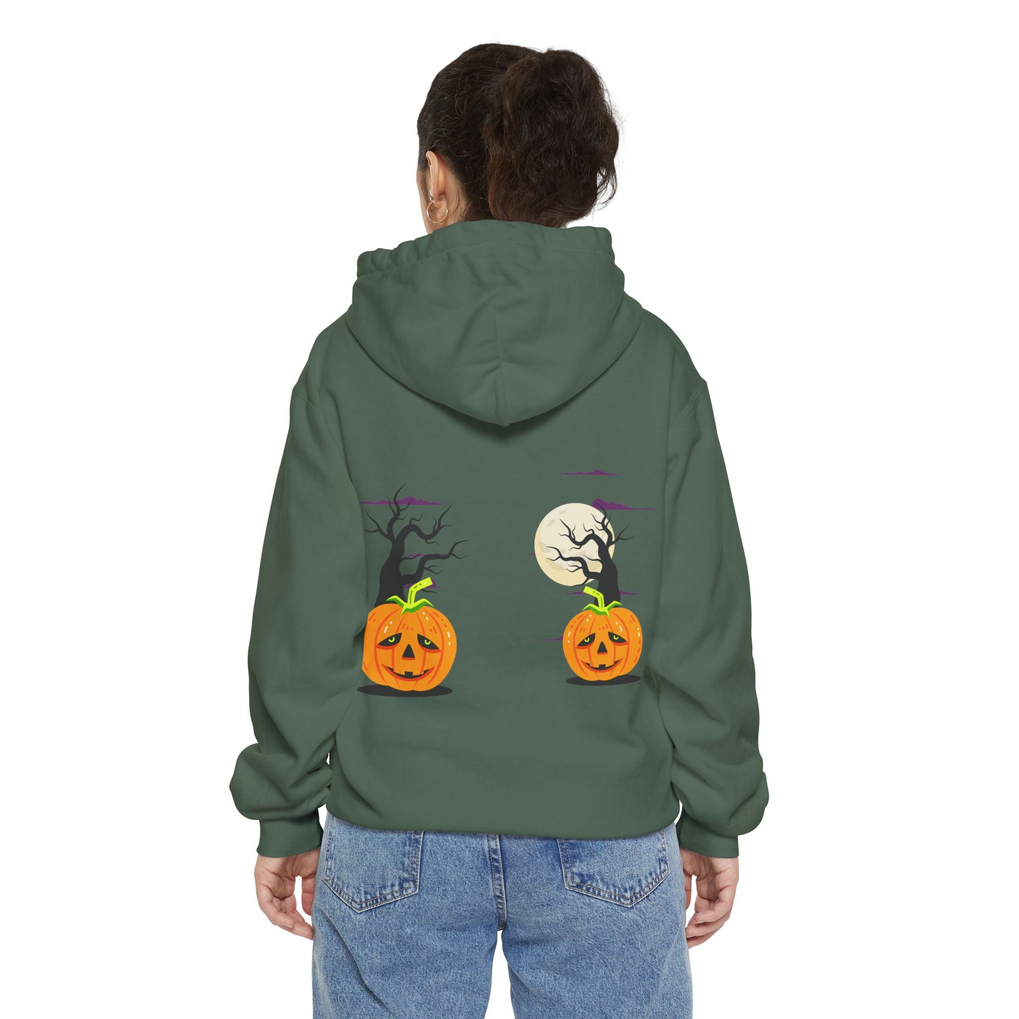Halloween is Better with Cats | Unisex Garment-Dyed Hoodie