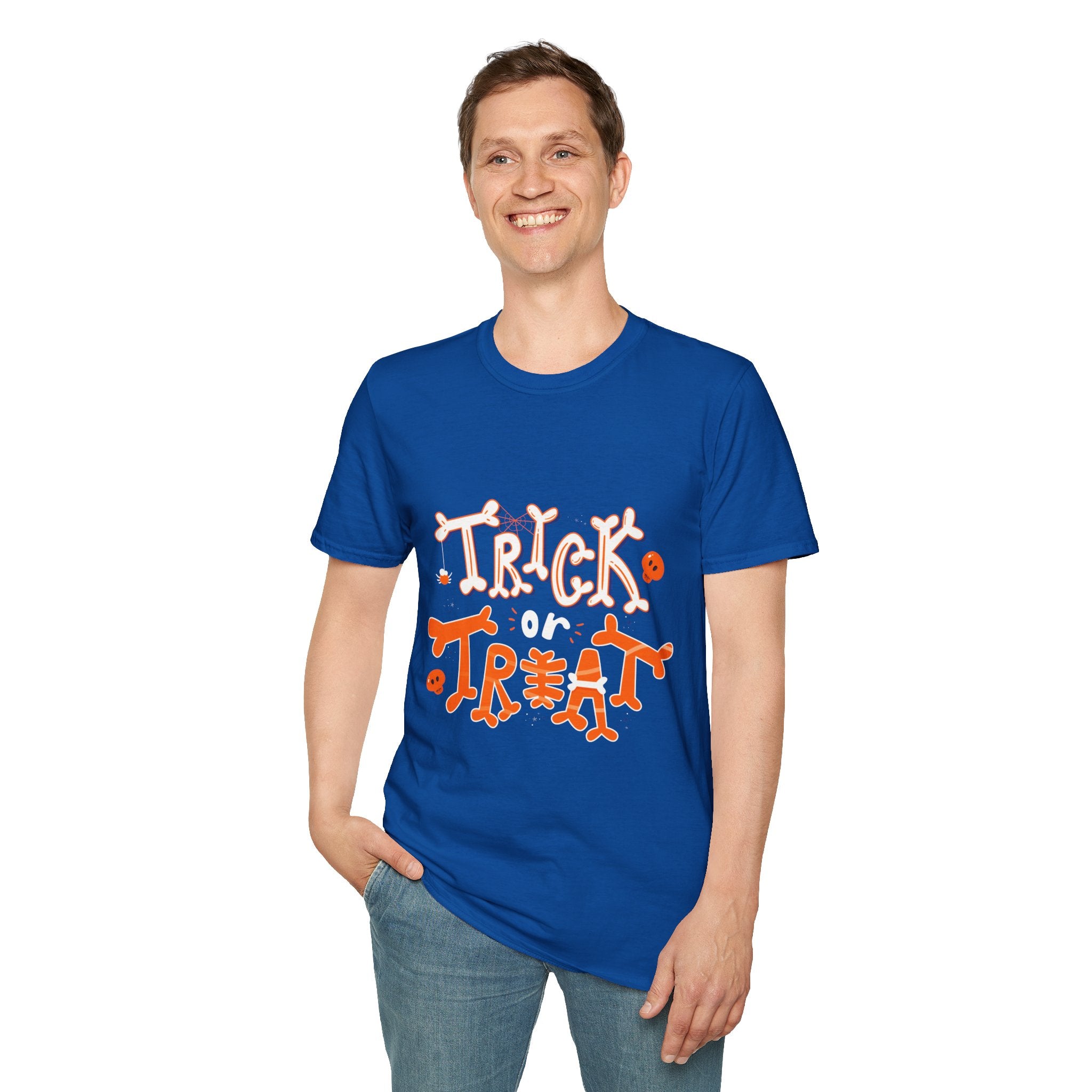 Halloween Trick or Treat  | Unisex Softstyle T-Shirt