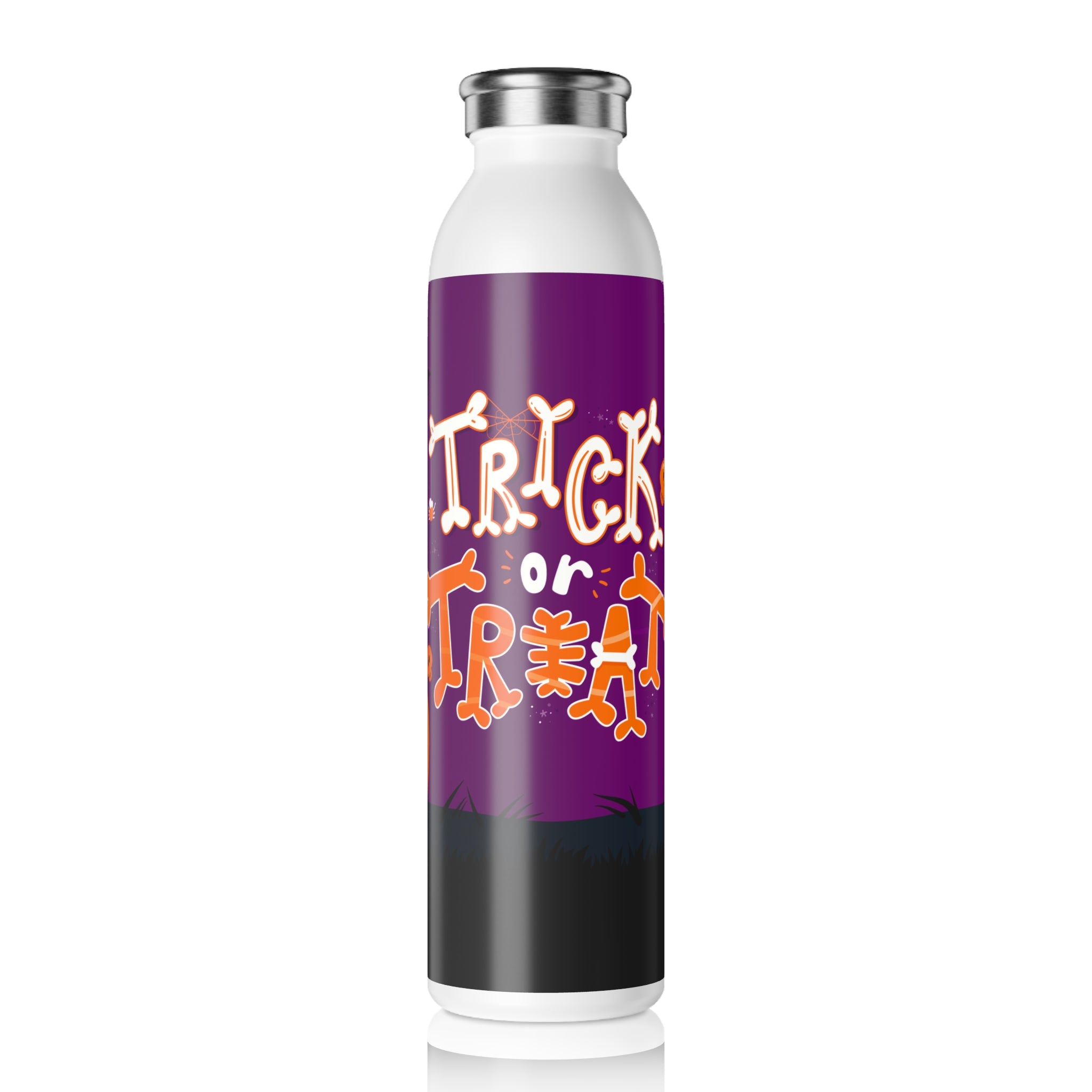 Halloween Trick or Treat |  Slim Water Bottle