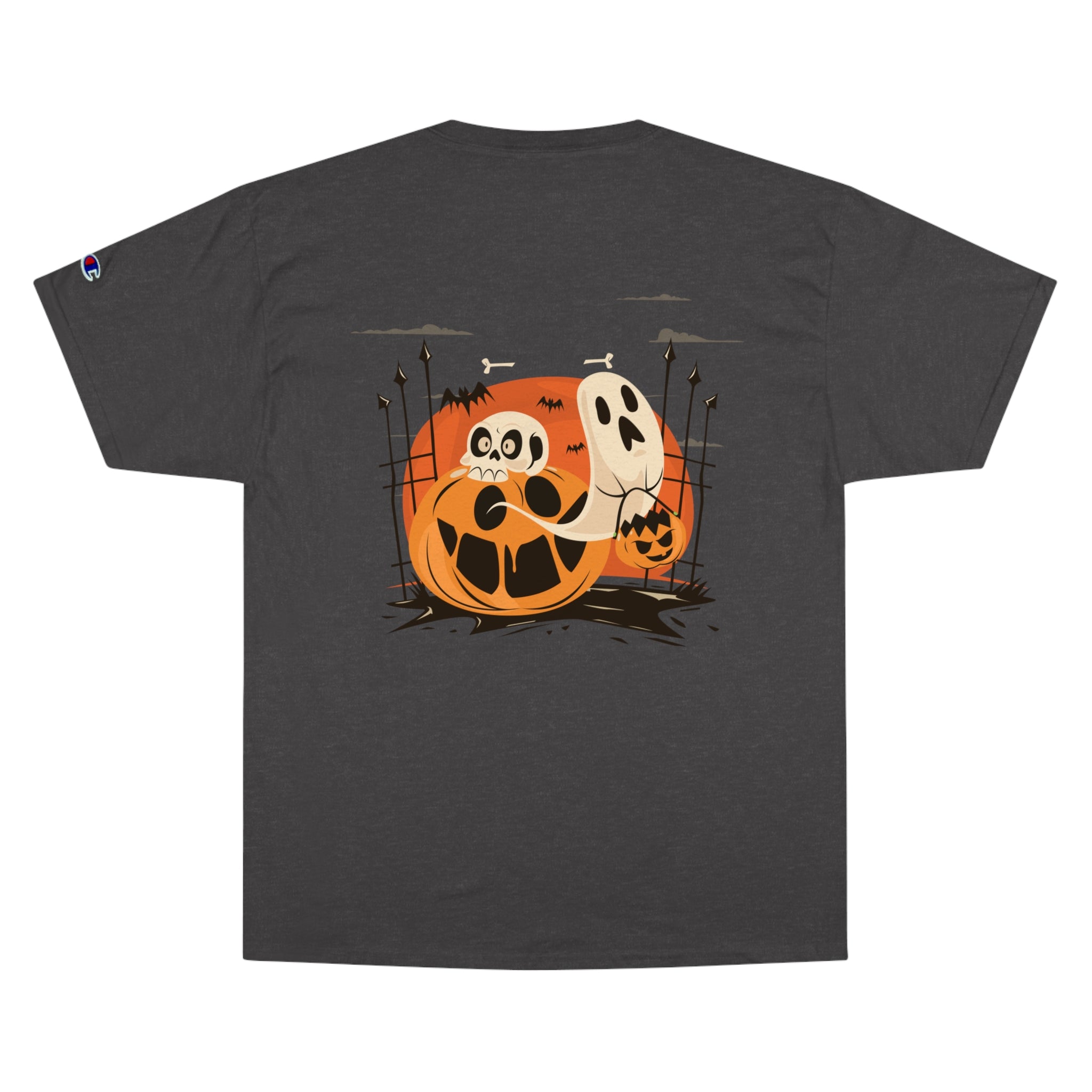 Halloween with Pumpkins | Champion T-Shirt