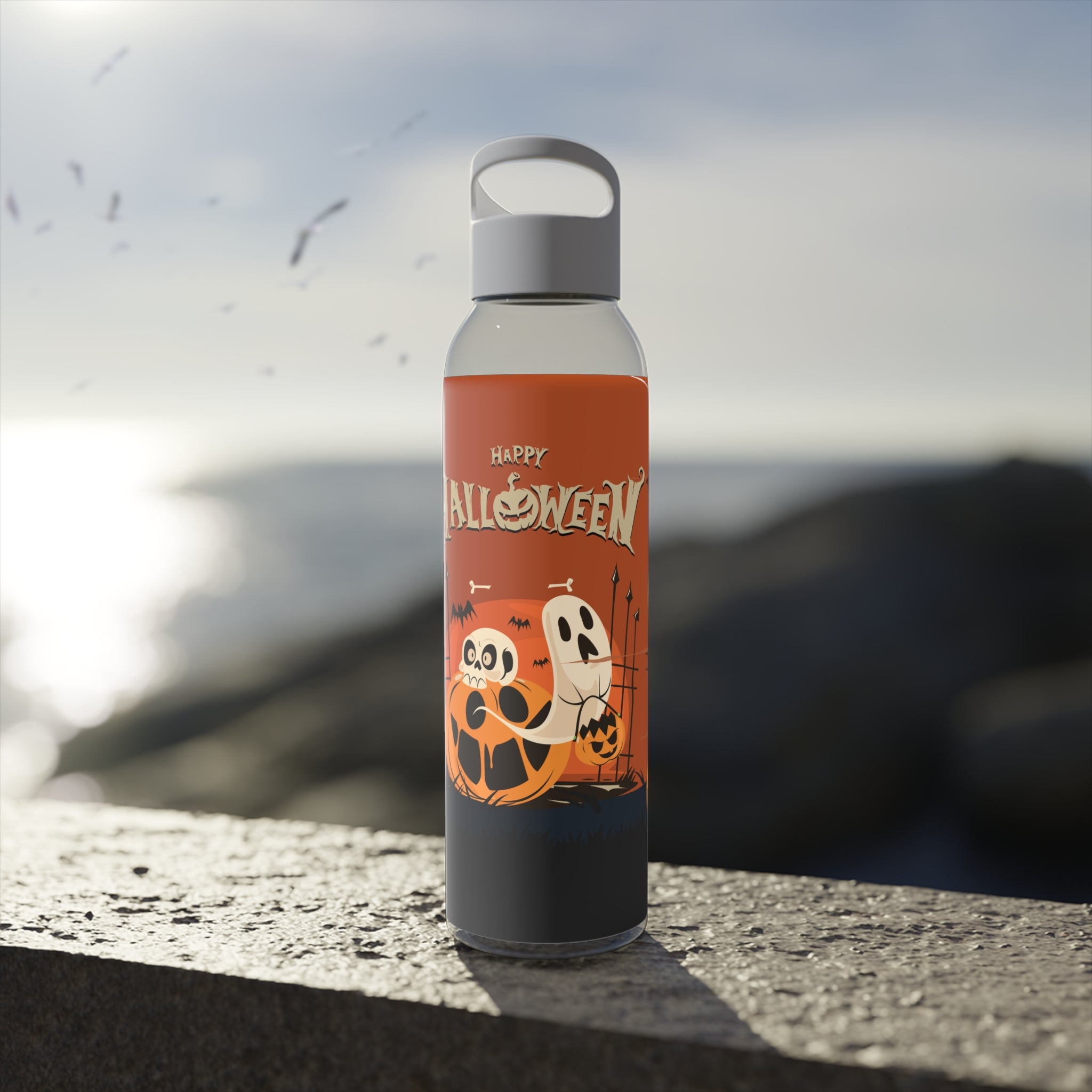 Happy Halloween with Pumpkin | Sky Water Bottle