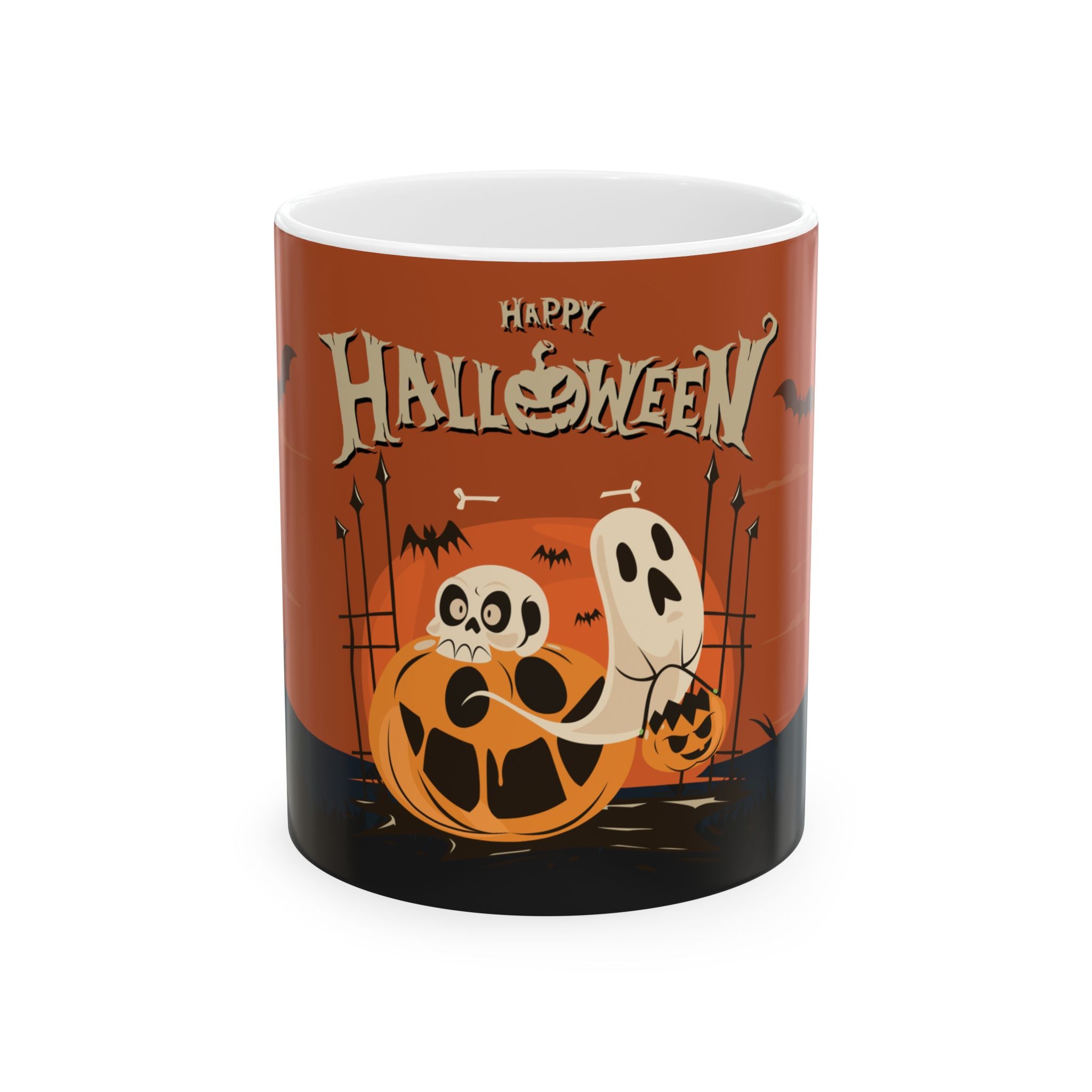 Happy Halloween with Pumpkin | Ceramic Mug