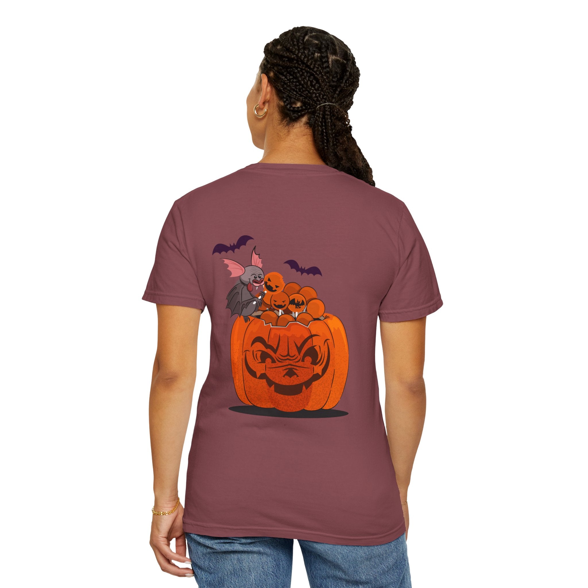 Halloween Trick or Treat  | Unisex Garment-Dyed T-shirt