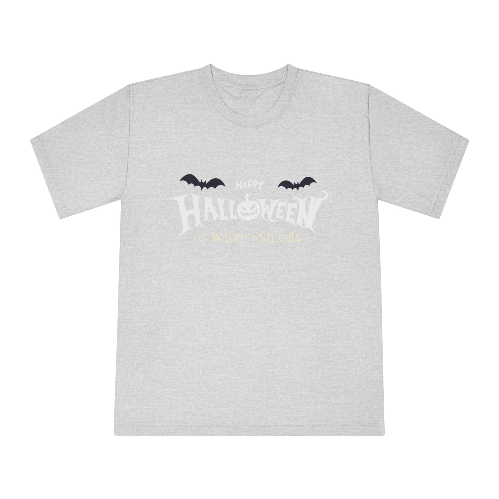 Halloween with Witch's Cats | Unisex Classic Crewneck T-Shirt