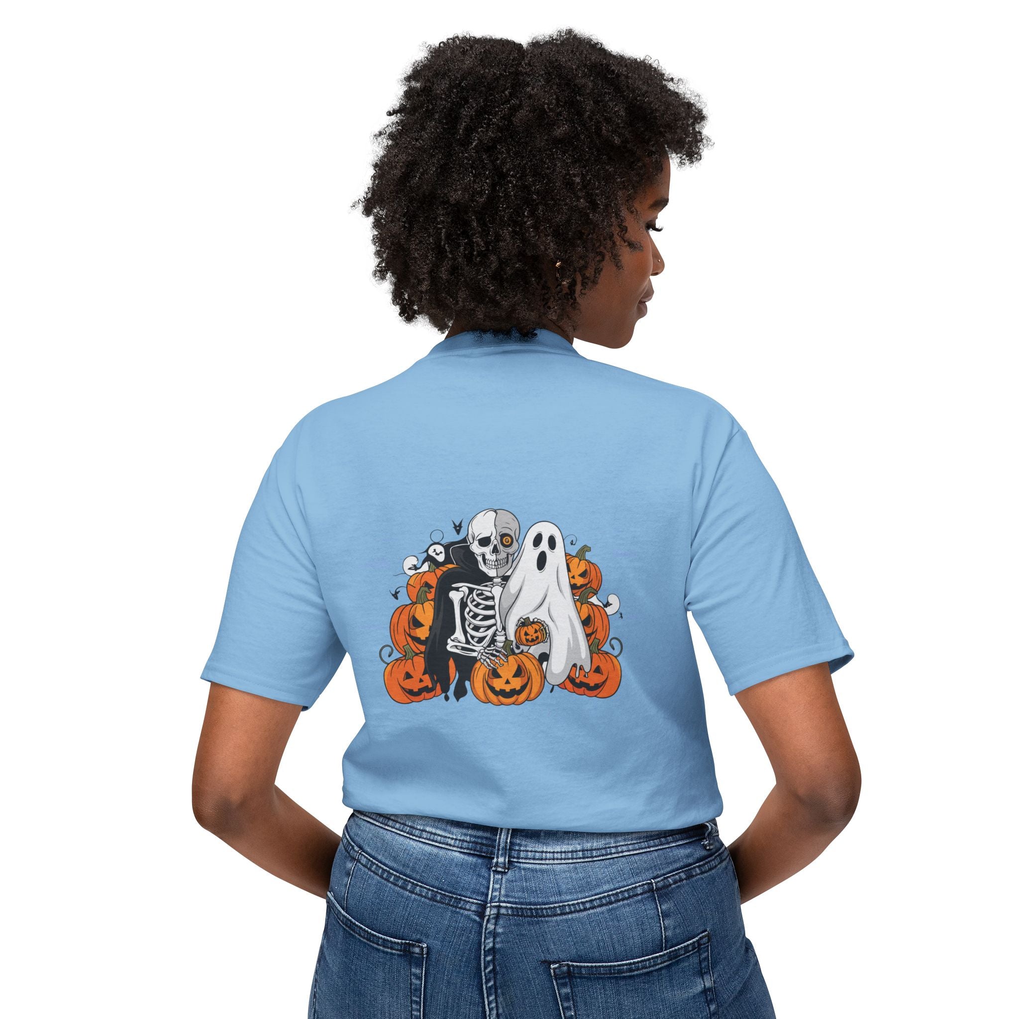 Halloween with Bats | Unisex HD Cotton™ T-shirt