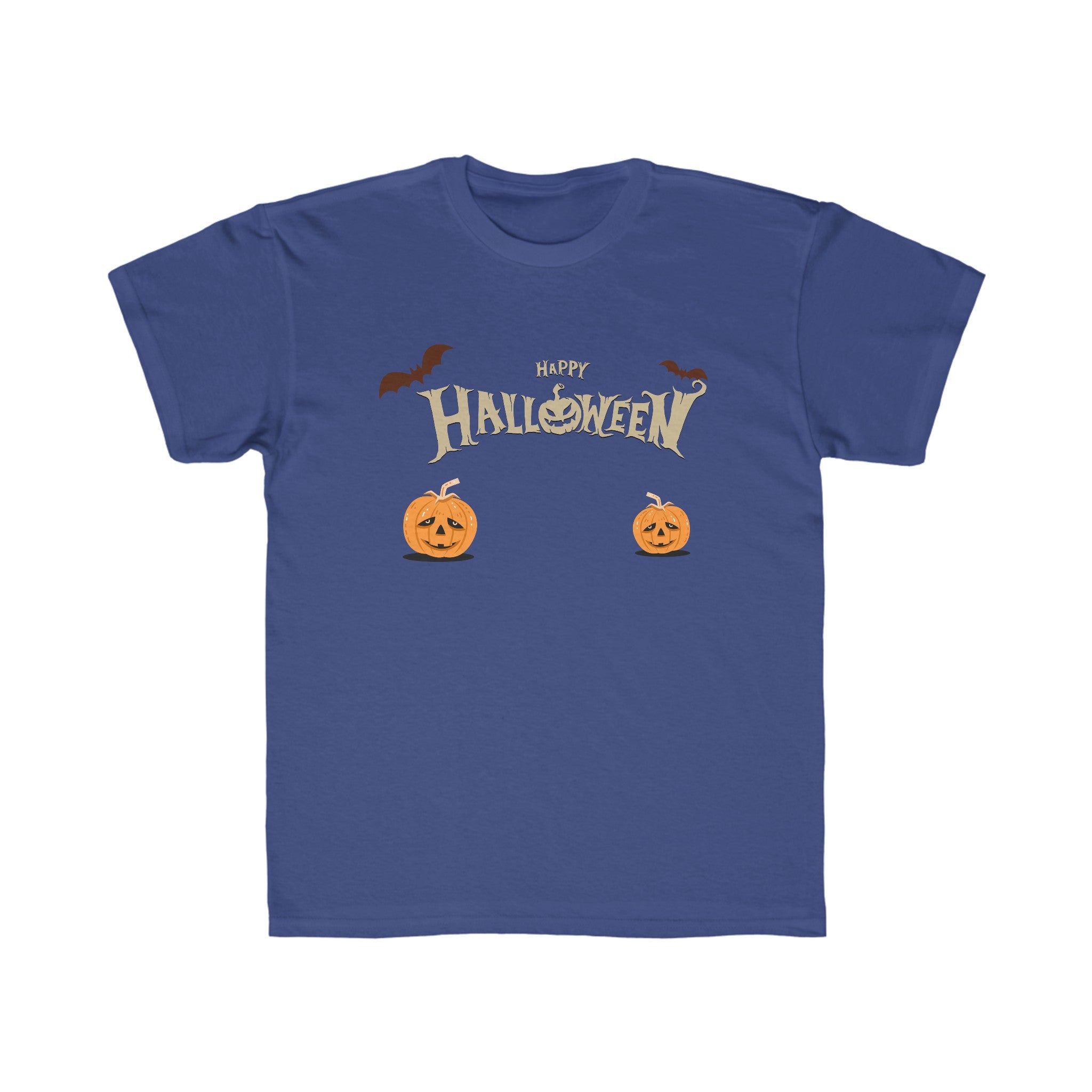 Halloween with Bats | Kids Regular Fit Tee