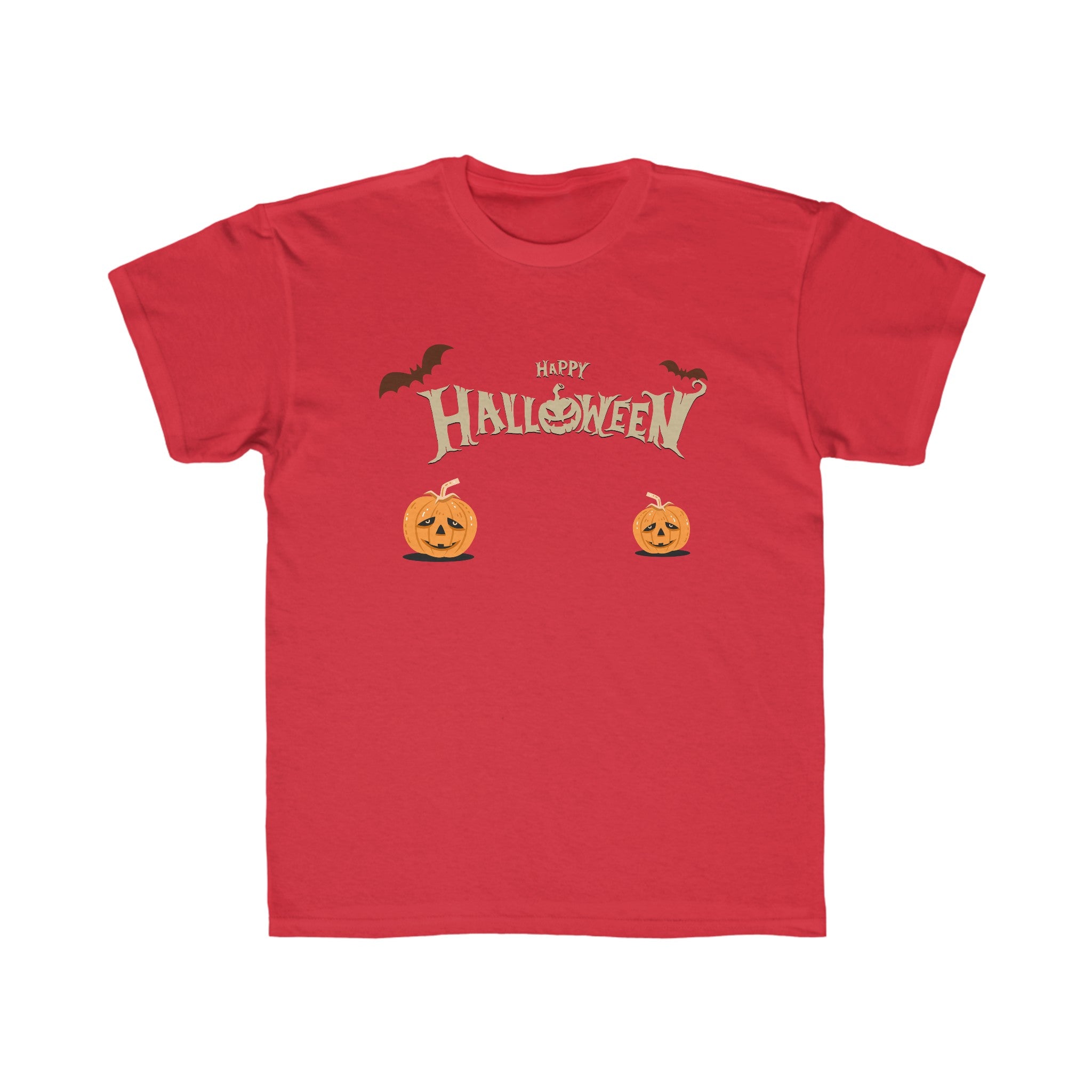 Halloween with Bats | Kids Regular Fit Tee
