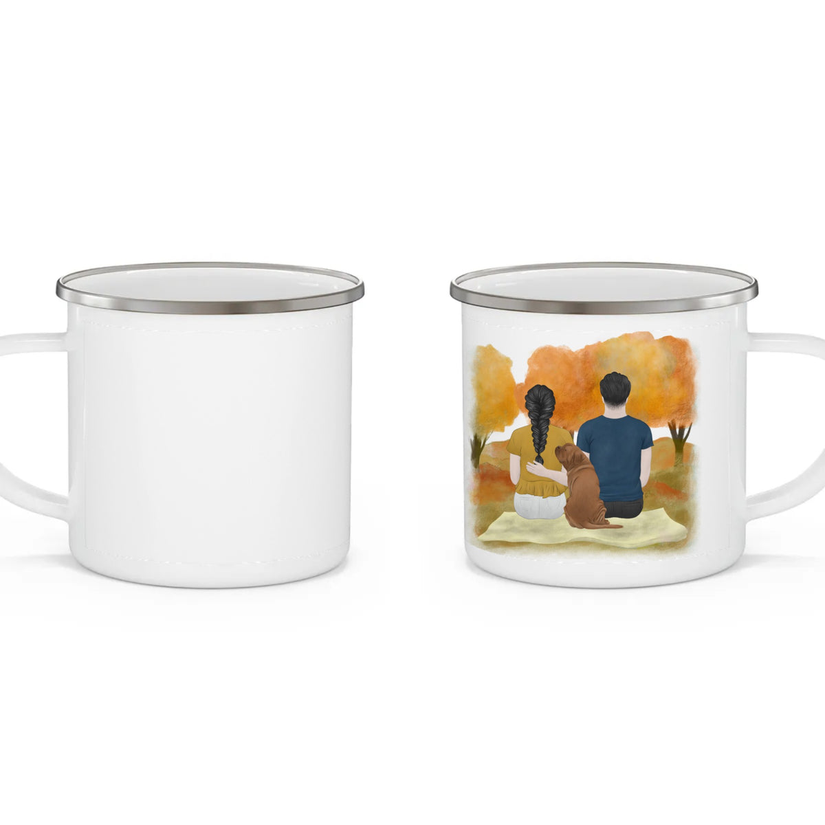 Spring is Forever | Enamel Camping Mug