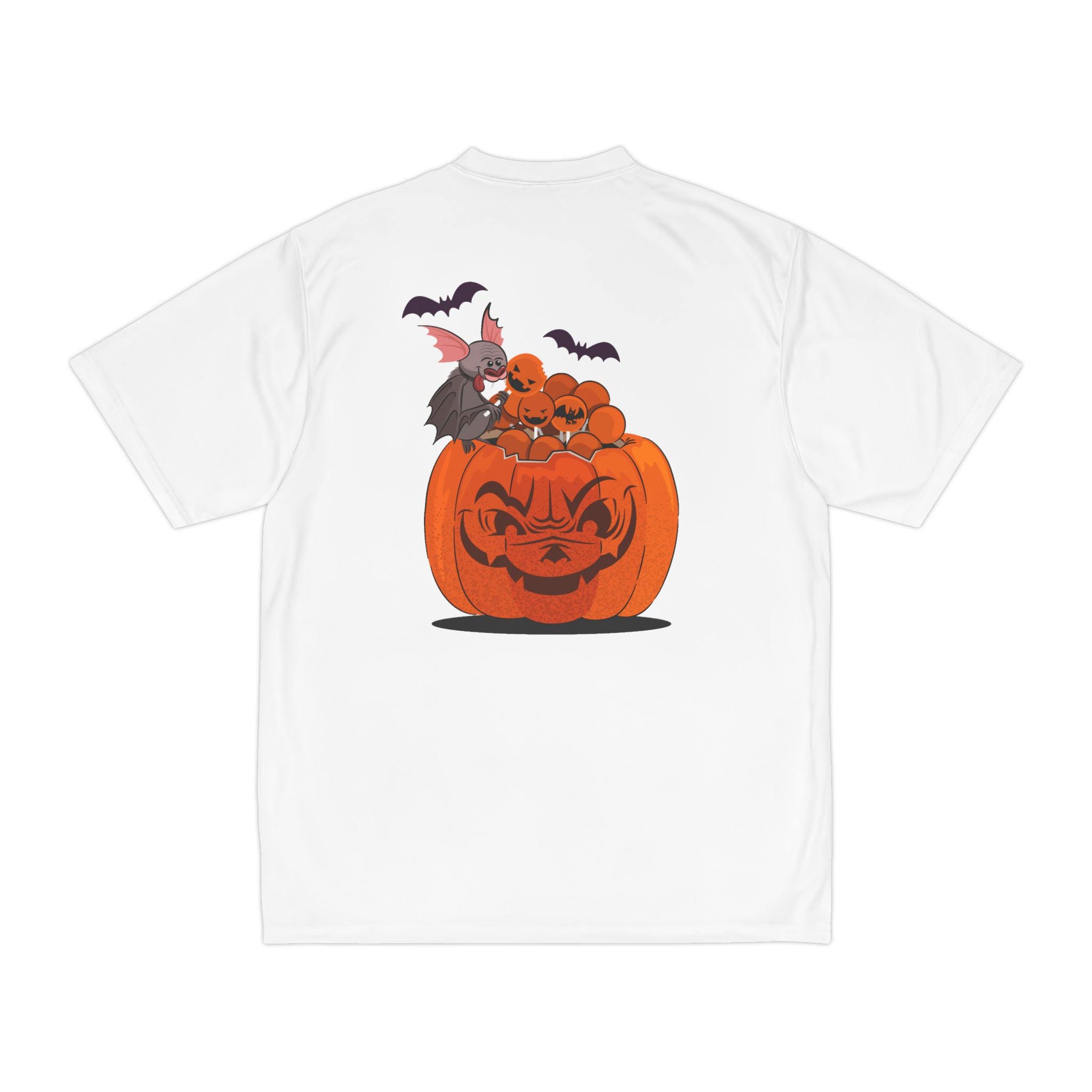 Halloween with Pumpkins | Men's Performance T-Shirt