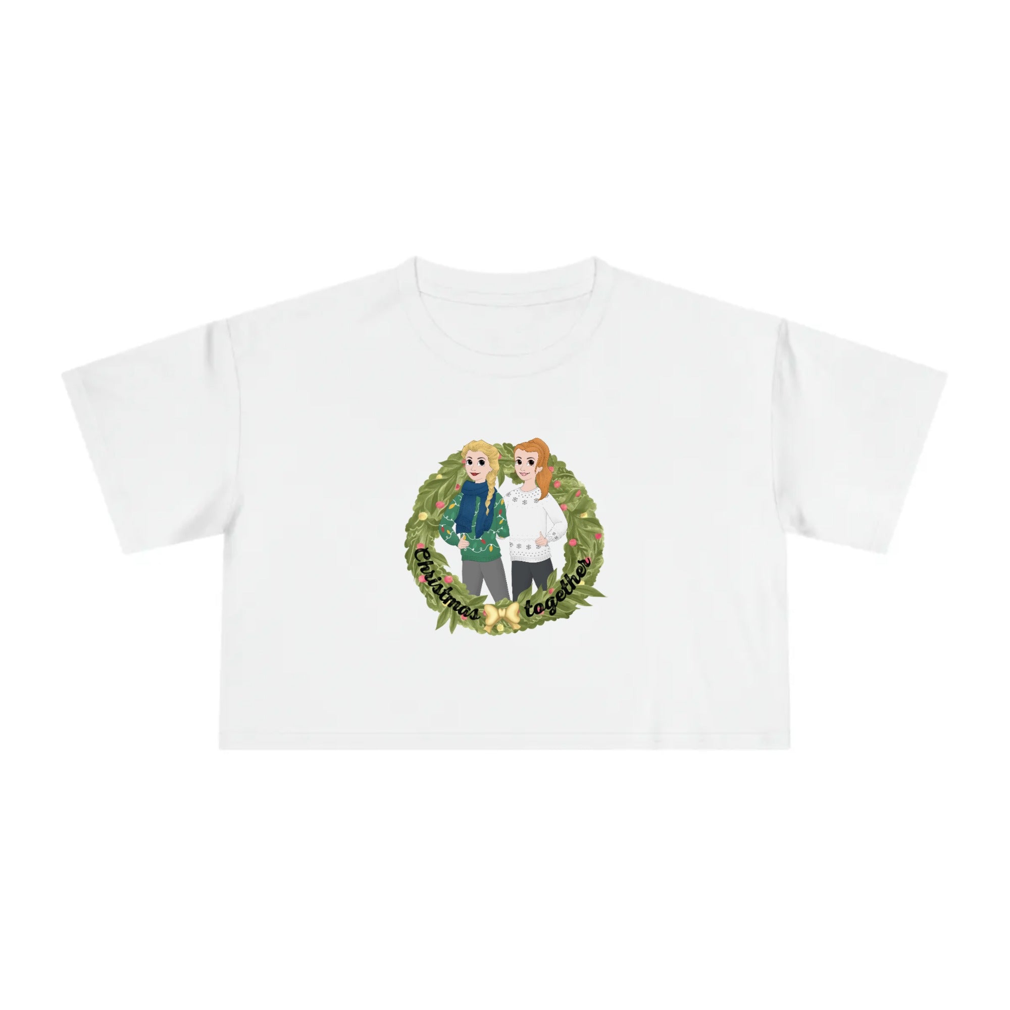 Christmas Together | Women's Crop Tee