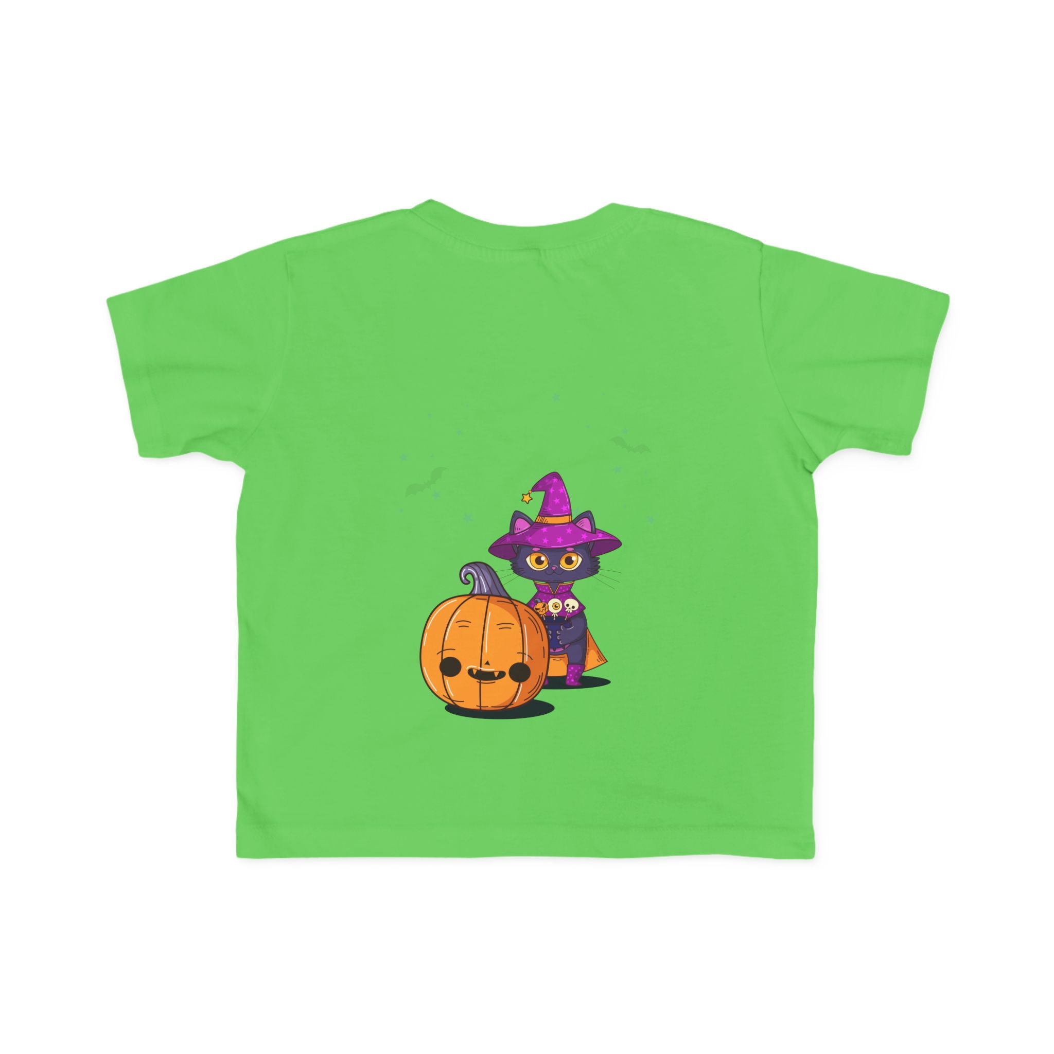Halloween with Witch's Cats | Toddler's Fine Jersey Tee