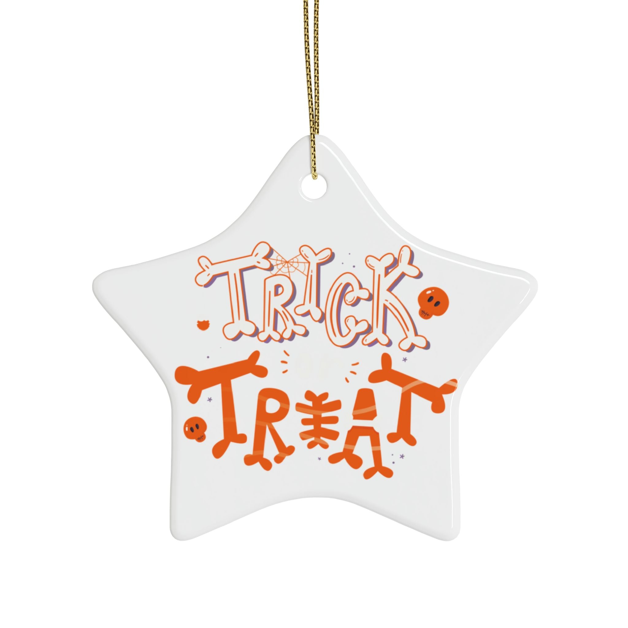 Halloween Trick or Treat | Ceramic Ornaments