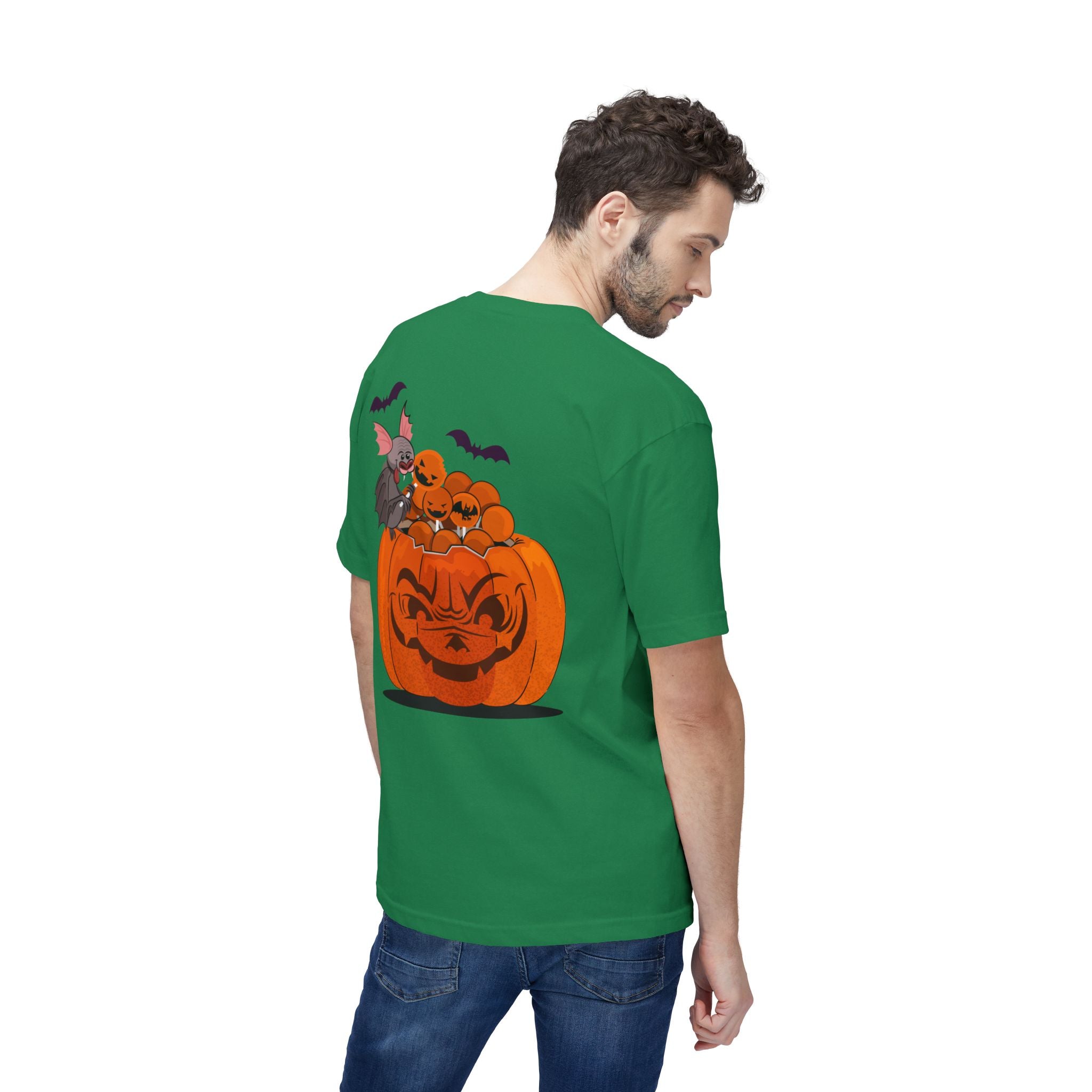 Halloween Trick or Treat | Unisex Midweight T-shirt, Made in US