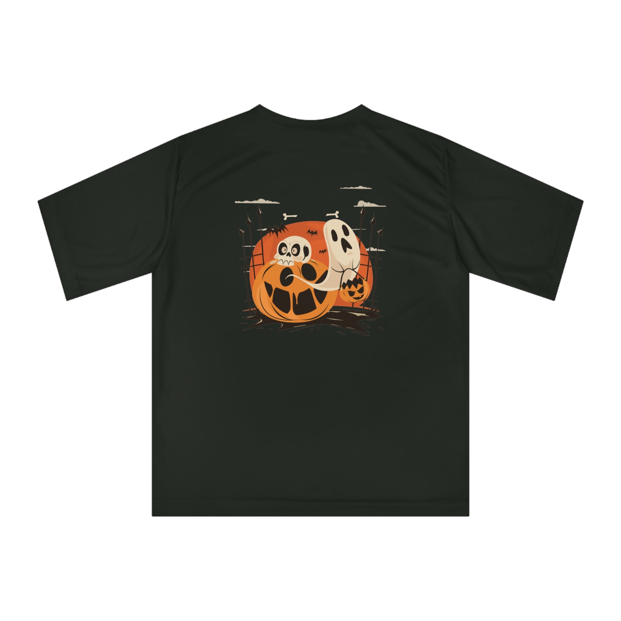 Halloween with Pumpkins | Unisex Zone Performance T-shirt