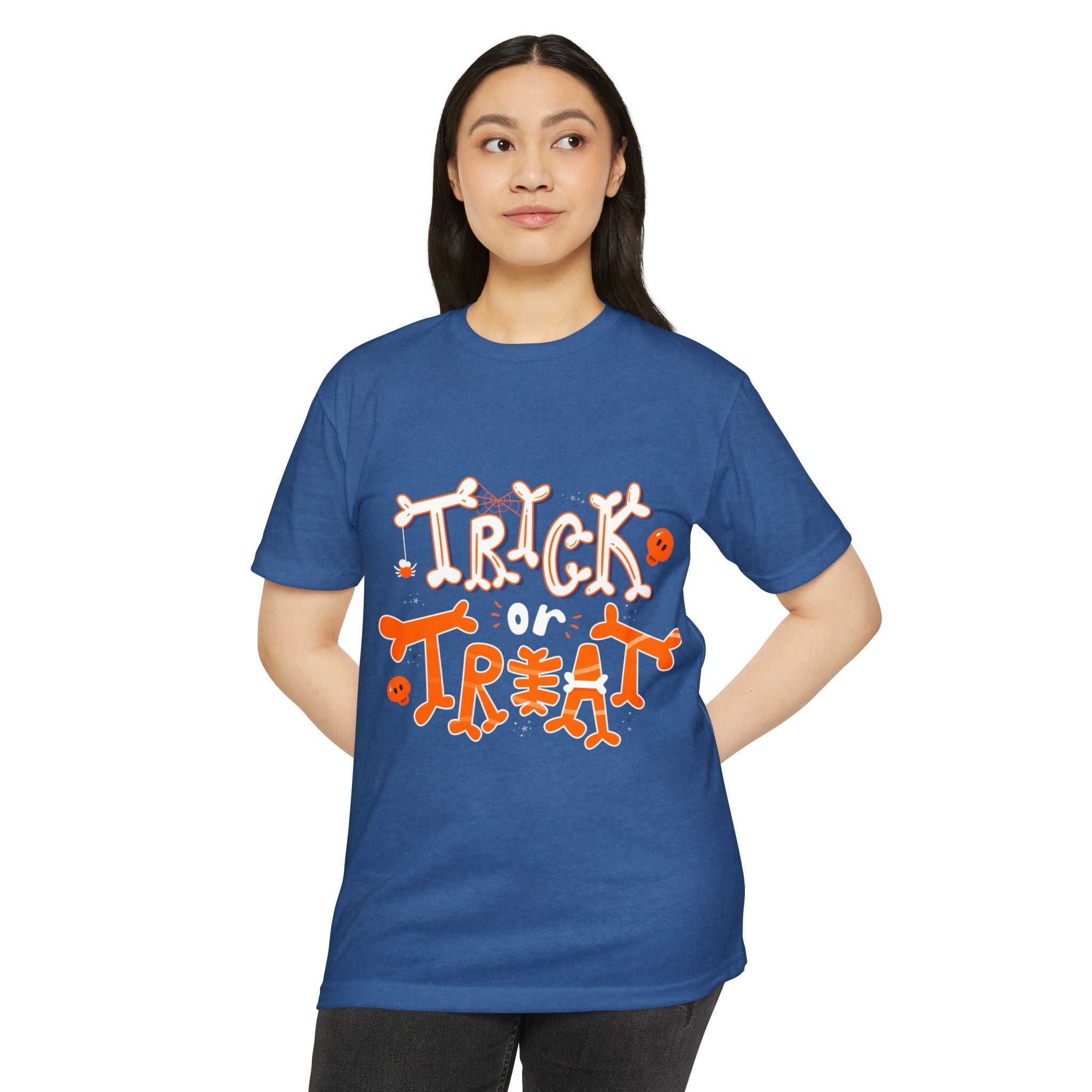 Halloween Trick or Treat | Unisex CVC Jersey T-shirt