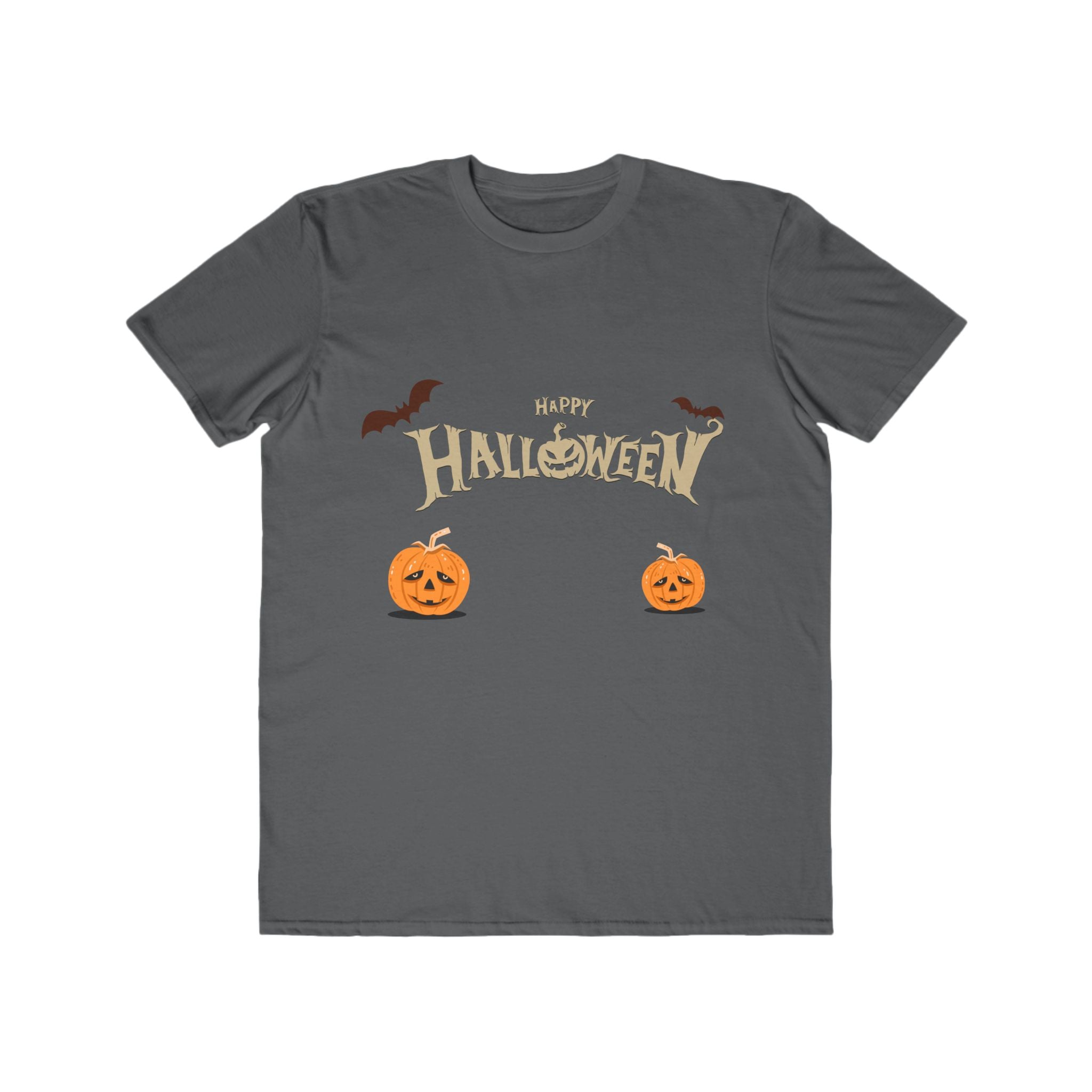 Halloween with Pumpkins | Men's Lightweight Fashion Tee
