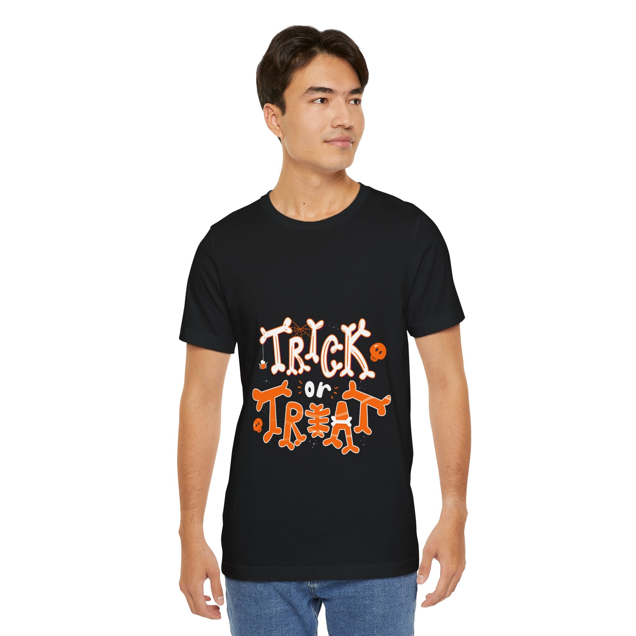 Halloween Trick or Treat  | Unisex Jersey Short Sleeve Tee