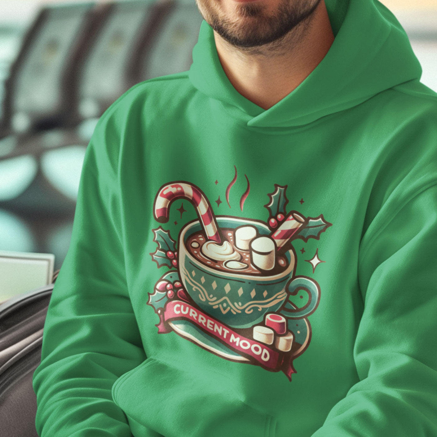 Current Mood - Festive Hot Cocoa Christmas | Unisex Hoodie
