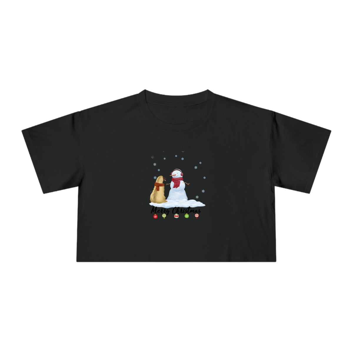 Merry Christmas | Women's Crop Tee