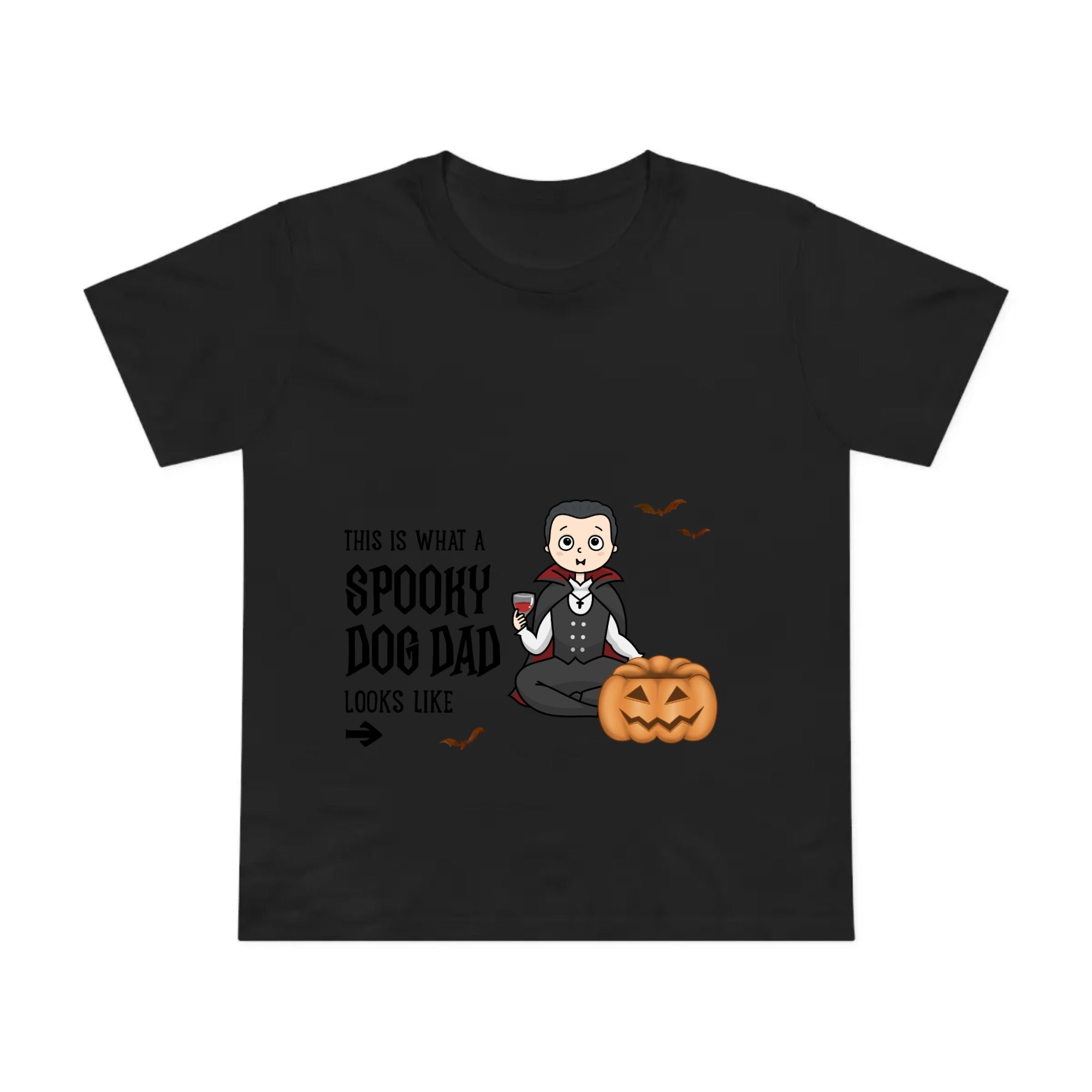 This is what a spooky Dog Dad Looks like | Women Maple Tee