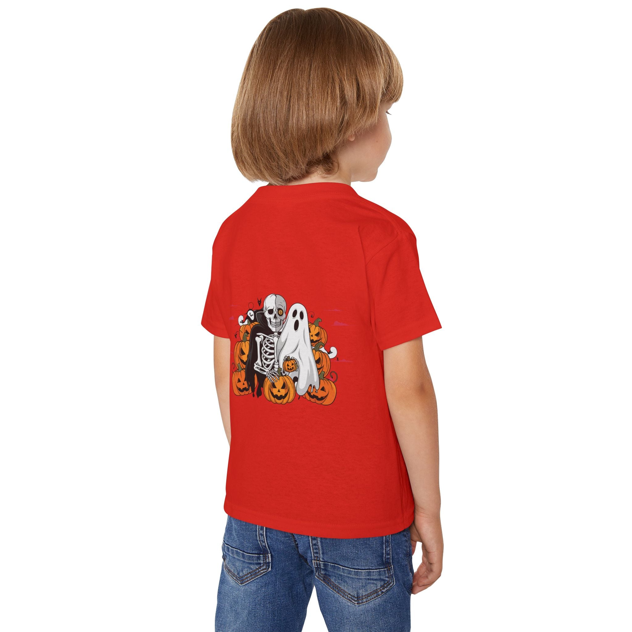 Halloween with Bats | Heavy Cotton Toddler T-shirt