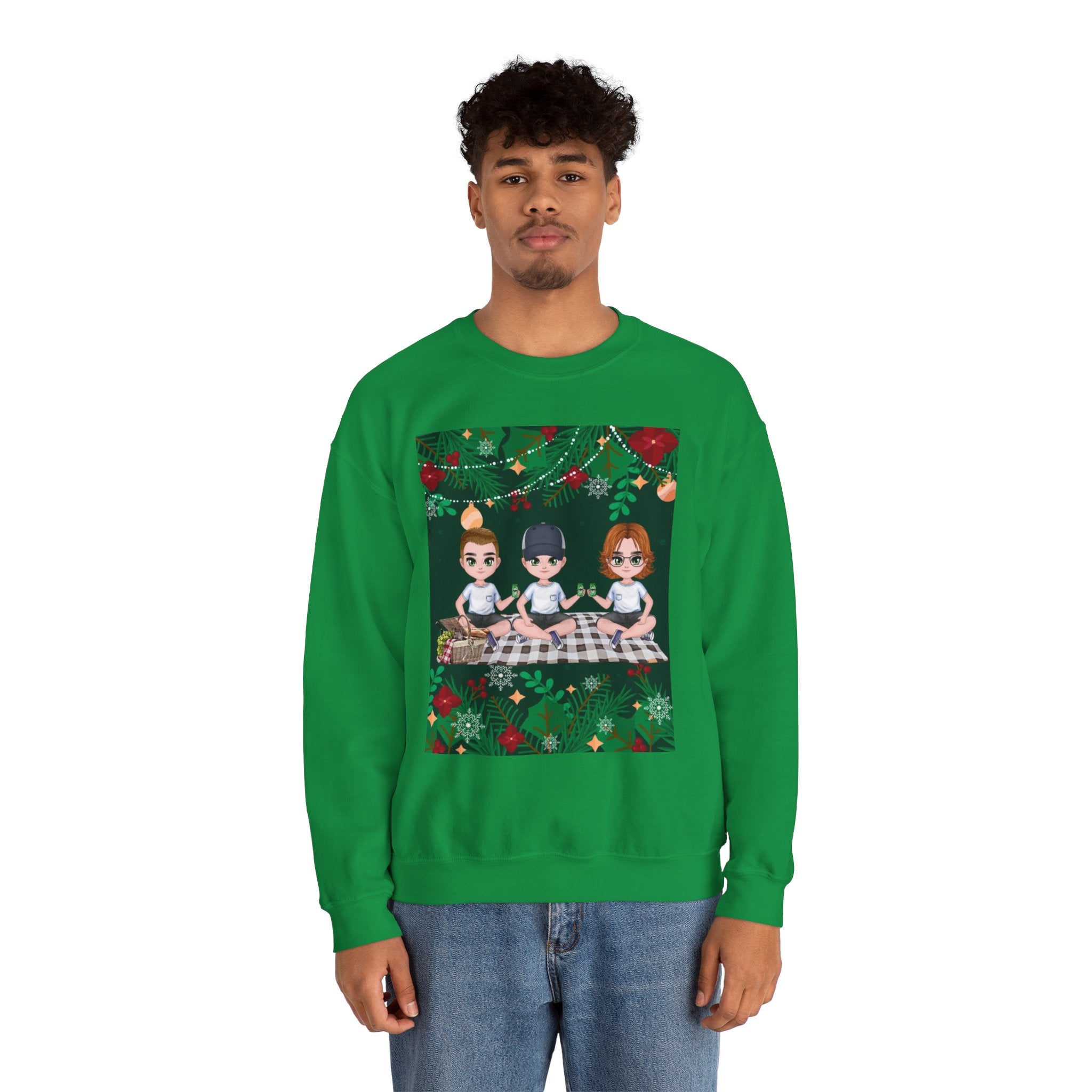 Christmas Party Unisex Heavy Blend™ Crewneck Sweatshirt