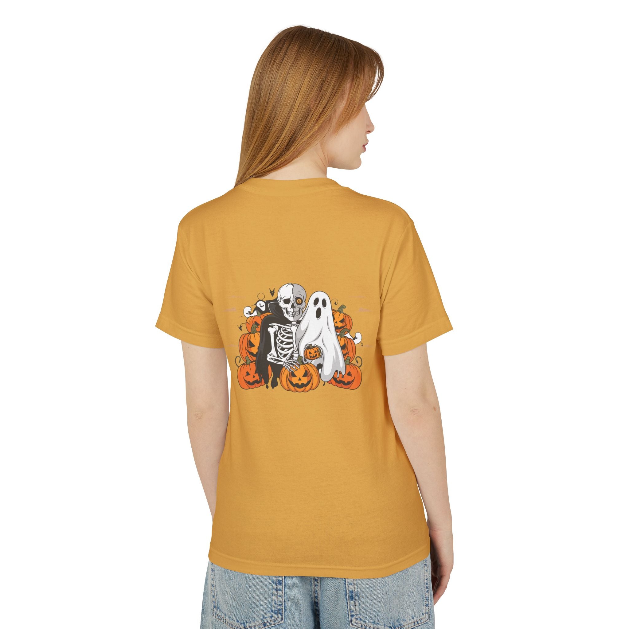 Halloween with Bats | Unisex Garment-Dyed Heavyweight Cotton Tee