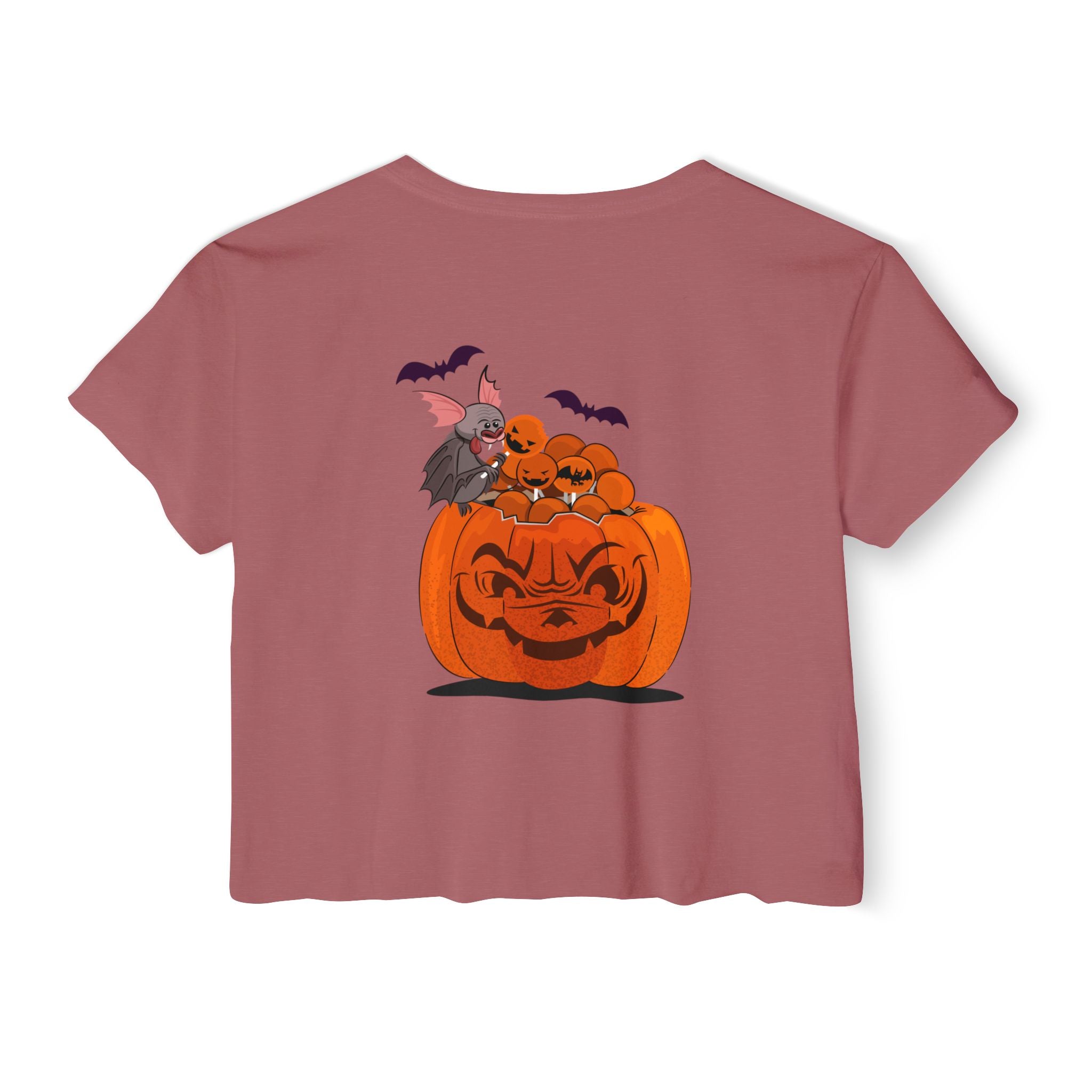 Halloween Trick or Treat | Women's Festival Crop Top