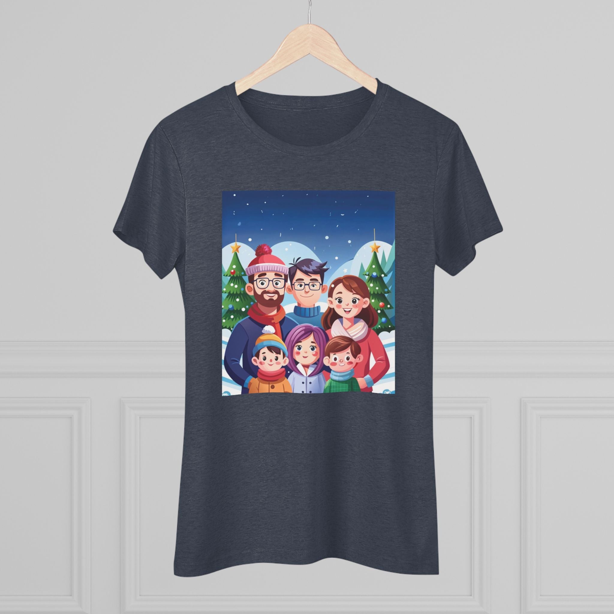 HAPPY CHRISTMAS DAY Women's Triblend Tee