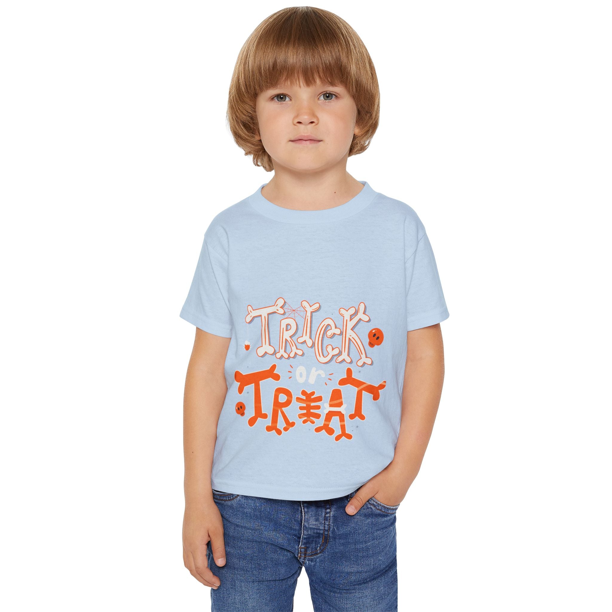 Halloween Trick or Treat | Heavy Cotton Toddler T-shirt