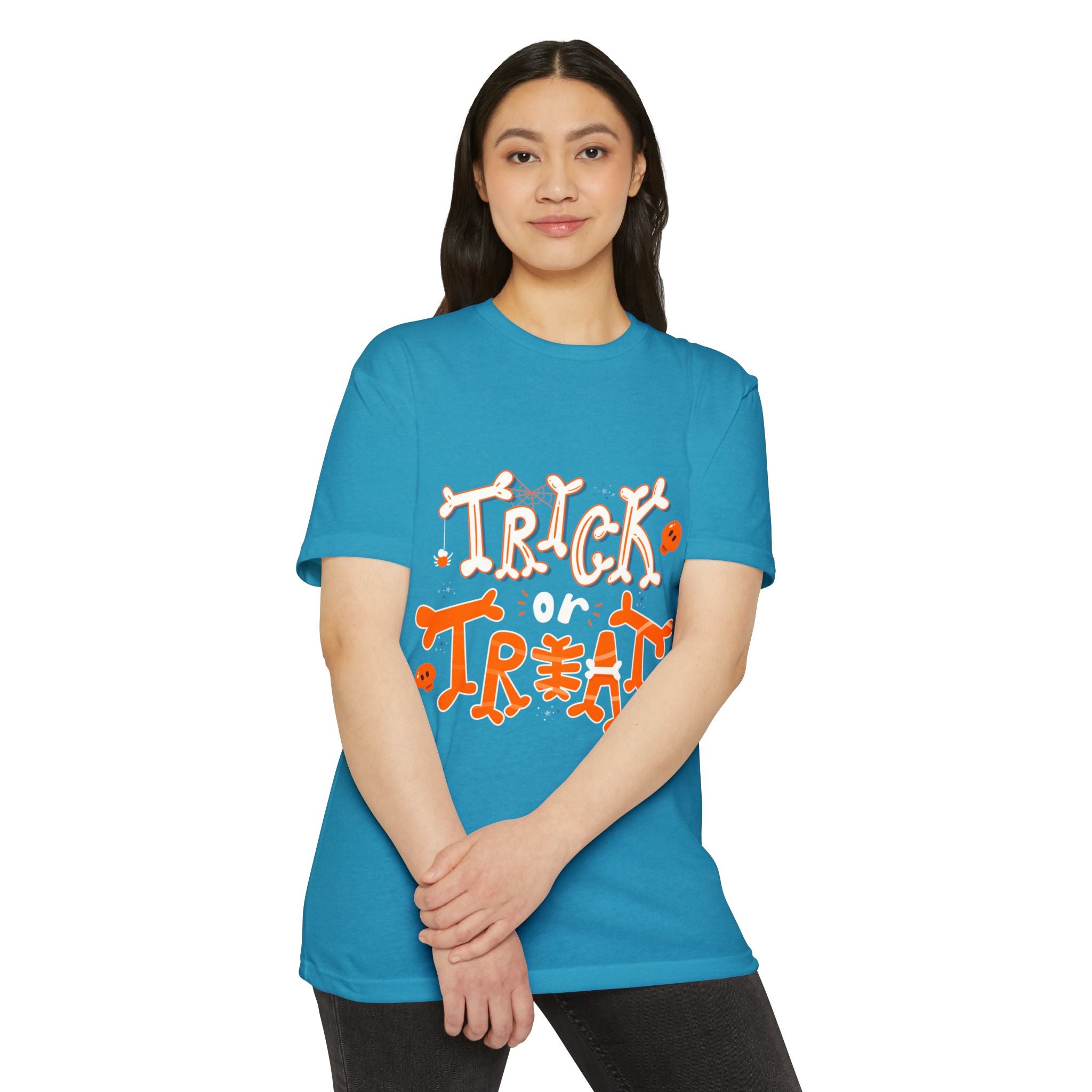 Halloween Trick or Treat | Unisex CVC Jersey T-shirt