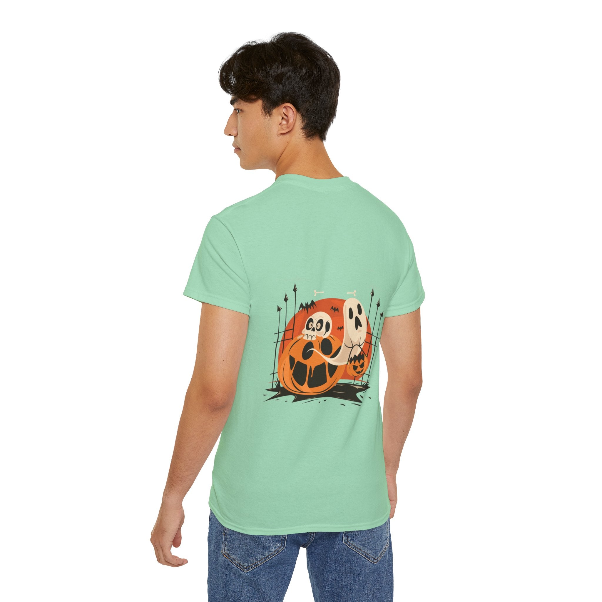 Halloween with Pumpkins | Unisex Ultra Cotton Tee